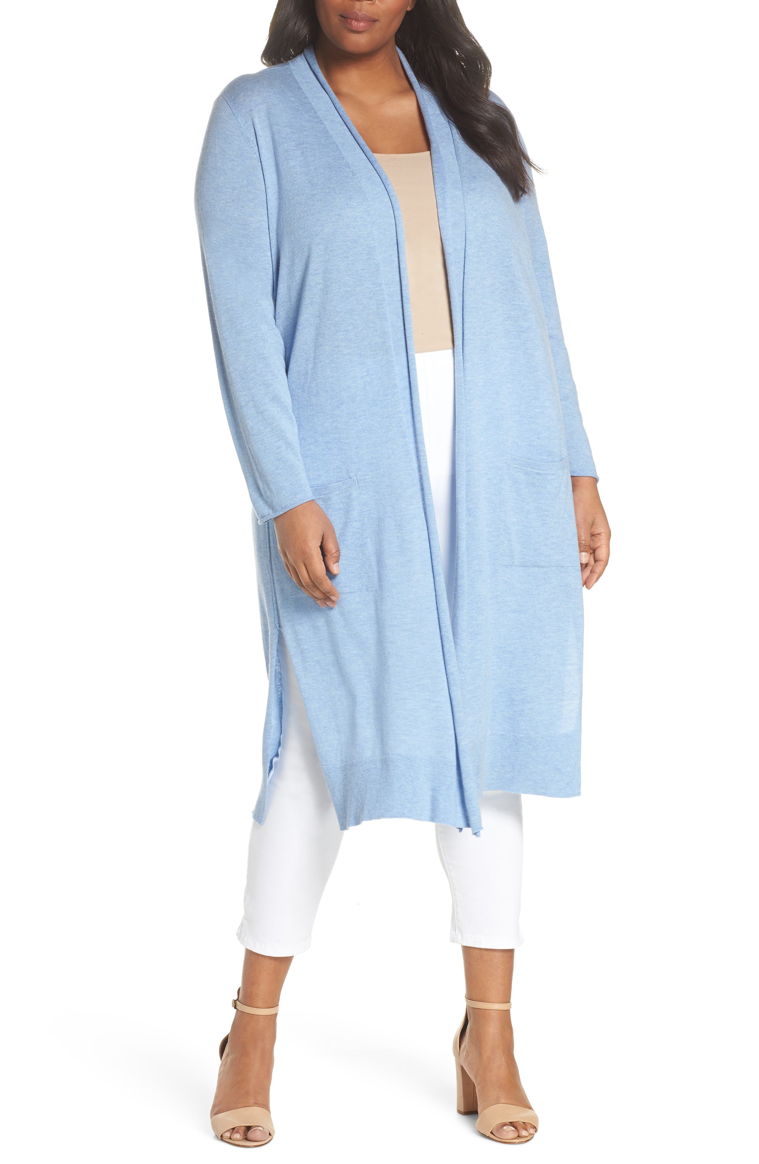 Plus Size Nic+Zoe Traveler Long Cardigan