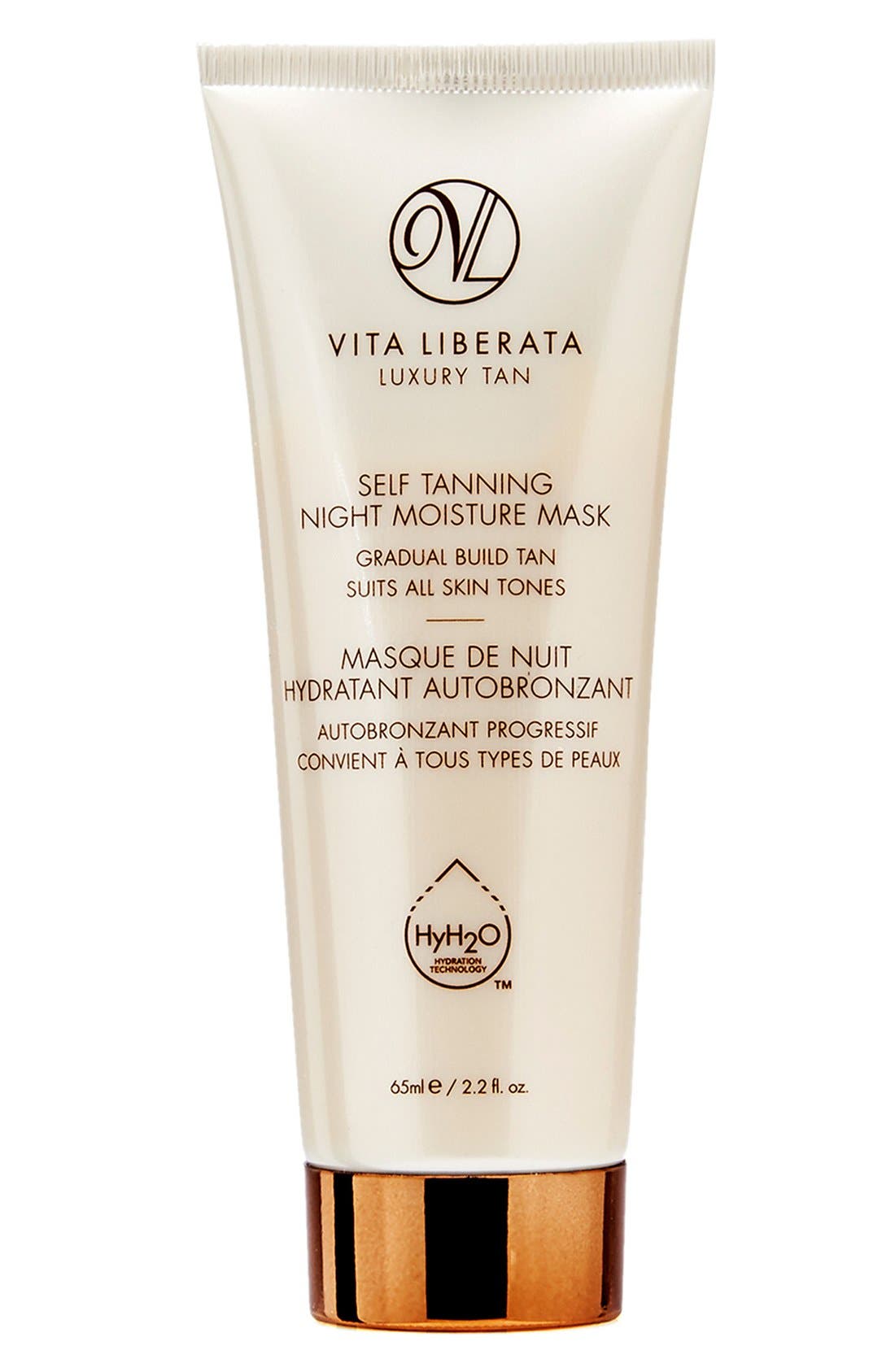 VITA LIBERATA Self Tanning Night Moisture Mask, Main, color, NO COLOR