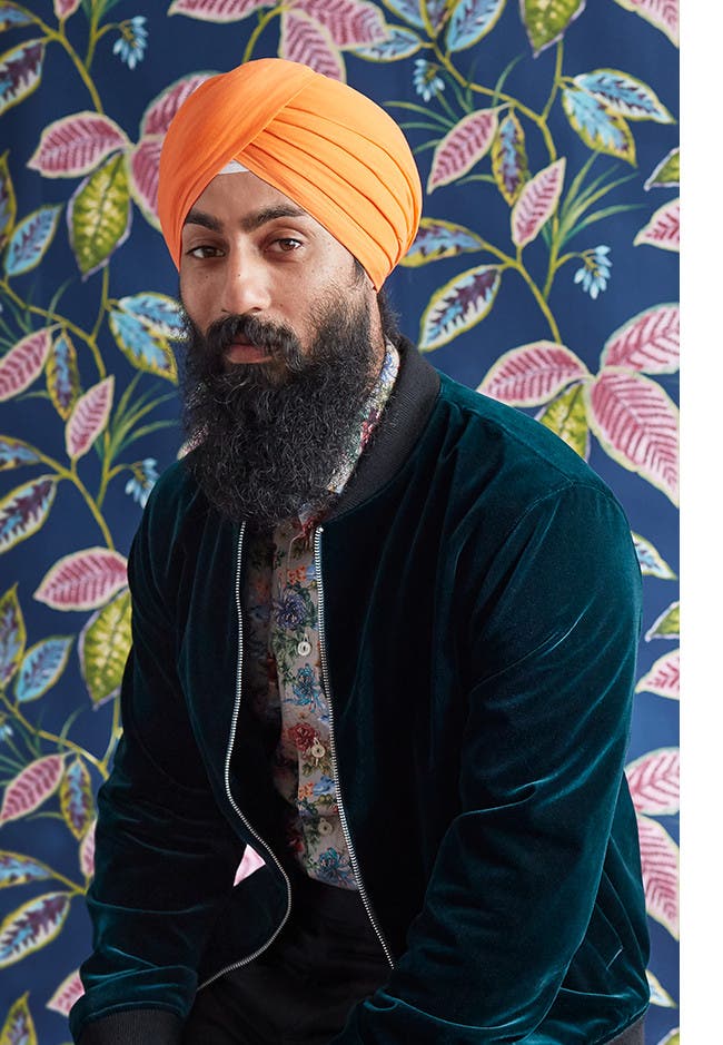 Portrait of Harjas Singh.