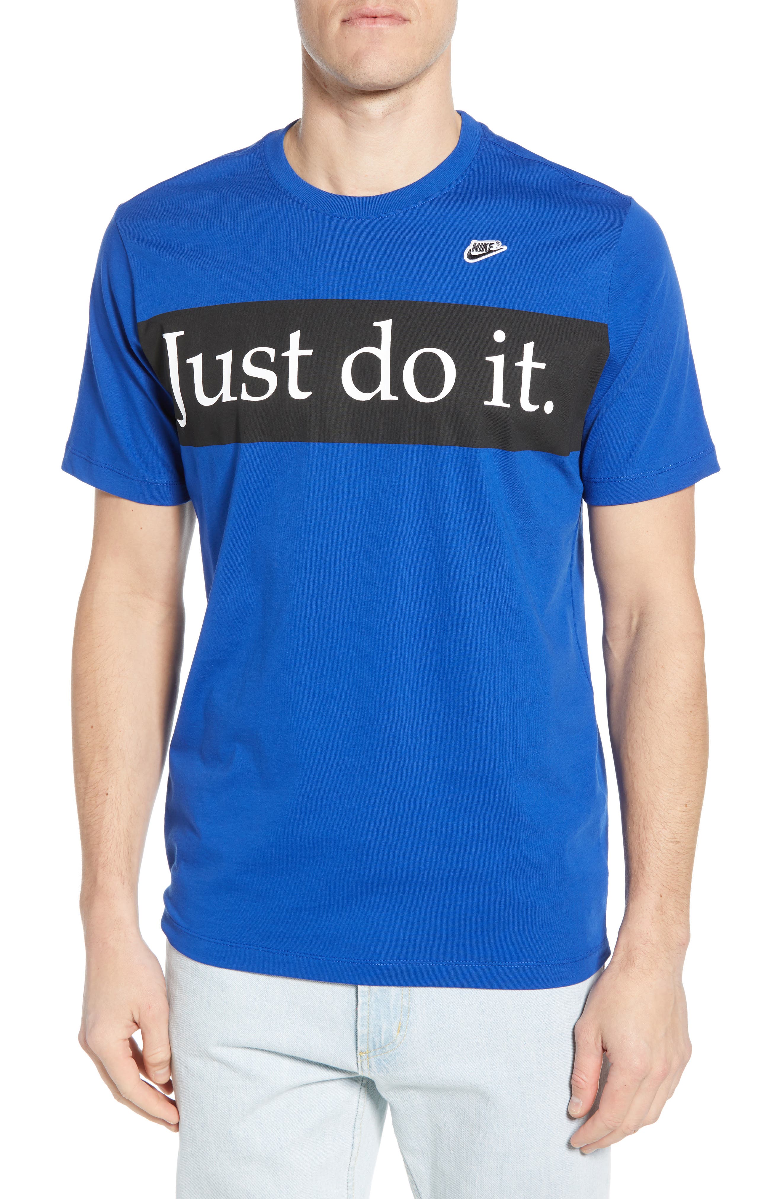 Nike Mini Futura 3 T-Shirt Blue