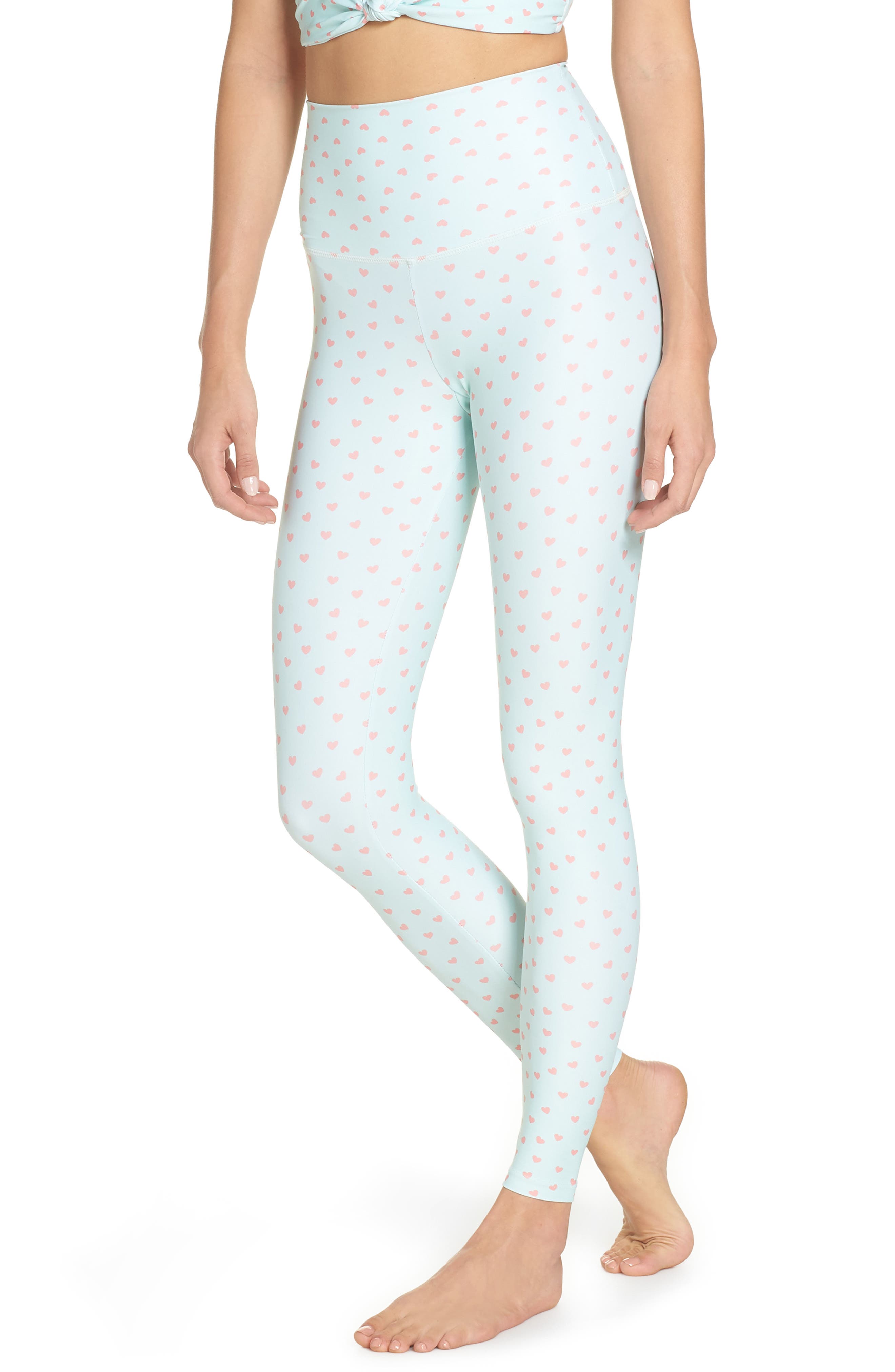 Beach Riot High Waist Leggings, Green