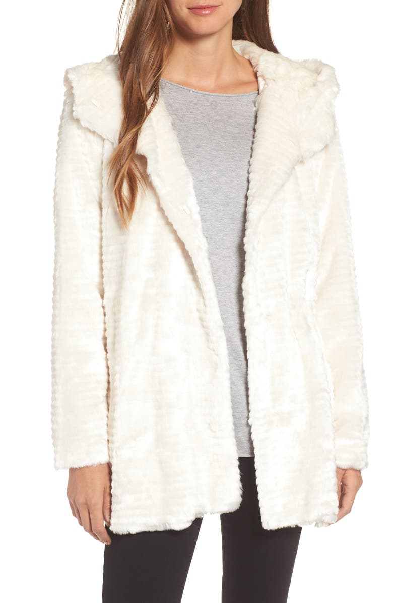 Vince Camuto Hooded Faux Fur Coat | Nordstrom