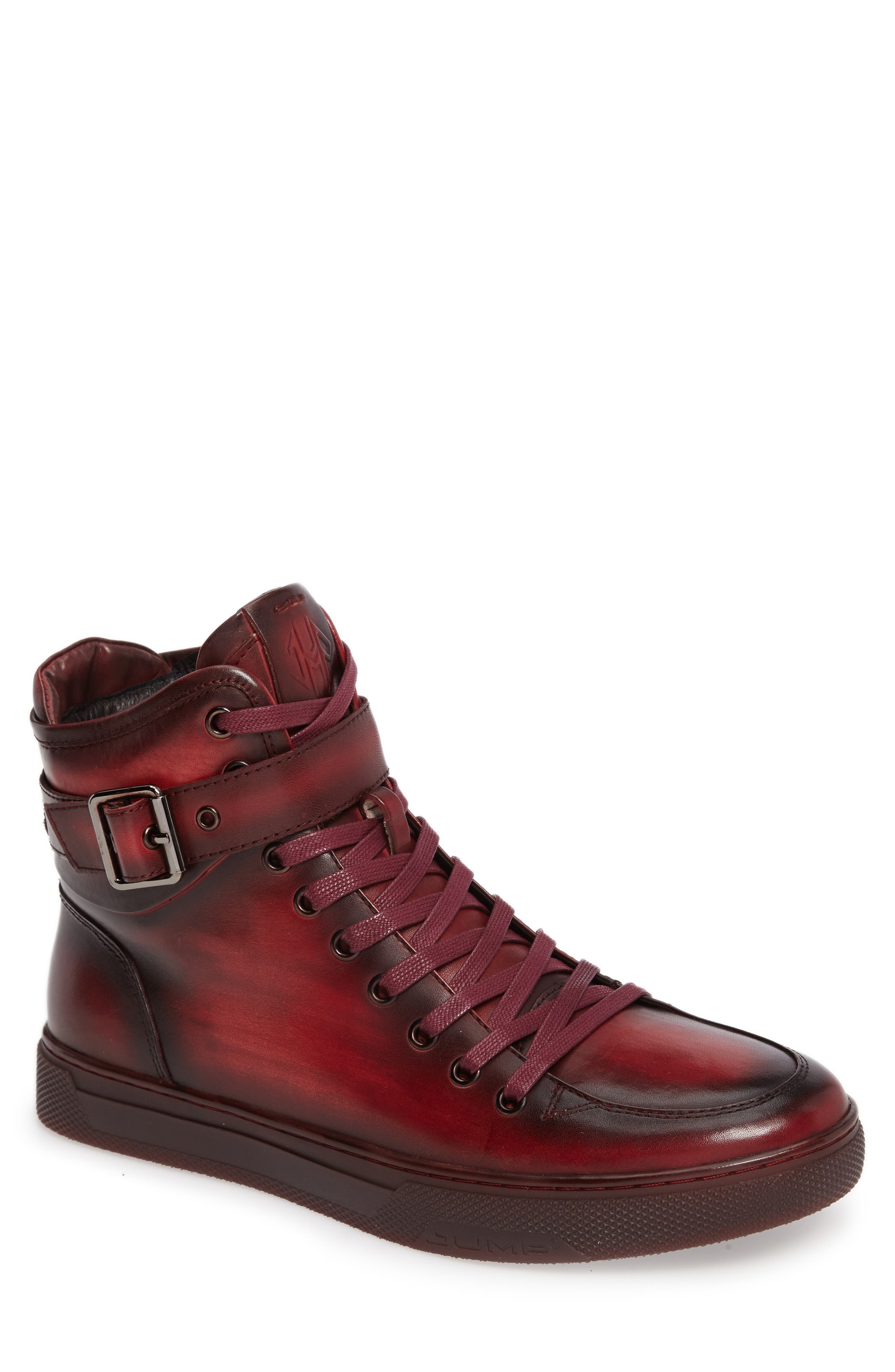 Jump Sullivan High Top Sneaker- Red
