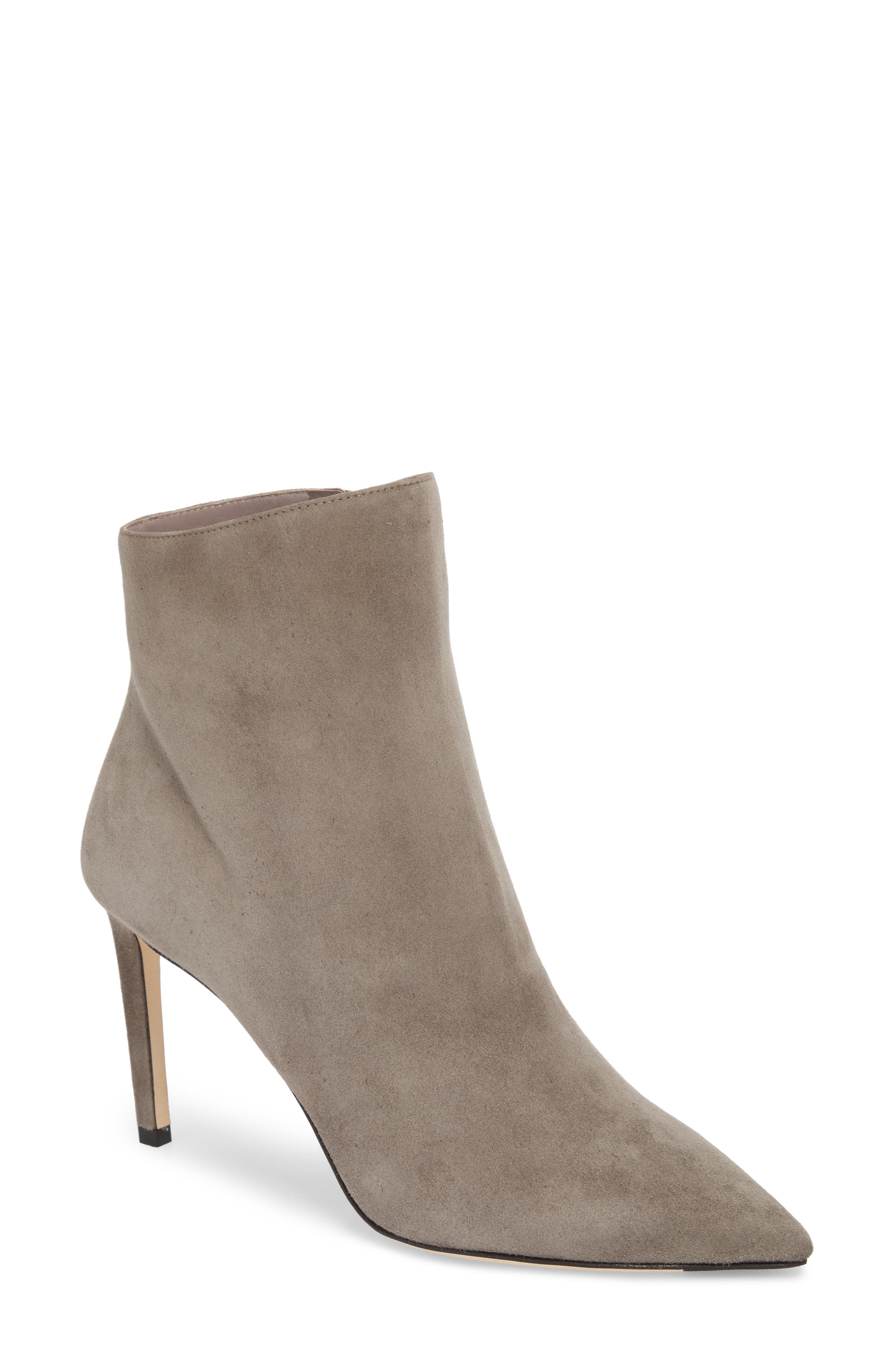 Jimmy Choo Helaine Pointy Toe Bootie, Grey