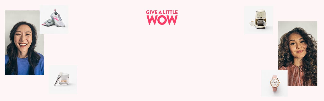 Give a little wow: Mother's Day is Sunday, May 9. Portraits of moms and Mother's Day gifts: sneakers, La Mer skin care, a coffeemaker and a watch.