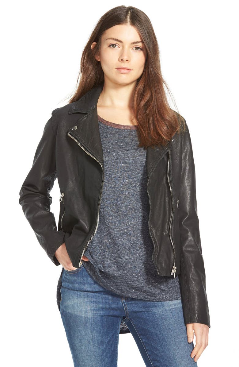 Madewell Washed Leather Moto Jacket Nordstrom Washed Leather Moto Jacket