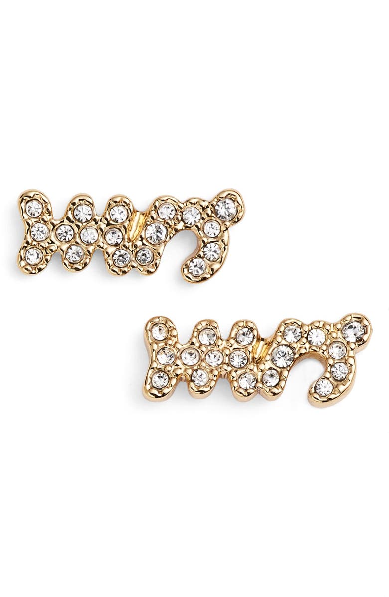 Kate Spade Mrs Pavé Stud Earrings Nordstrom Kate Spade Mrs Pavé Stud Earrings