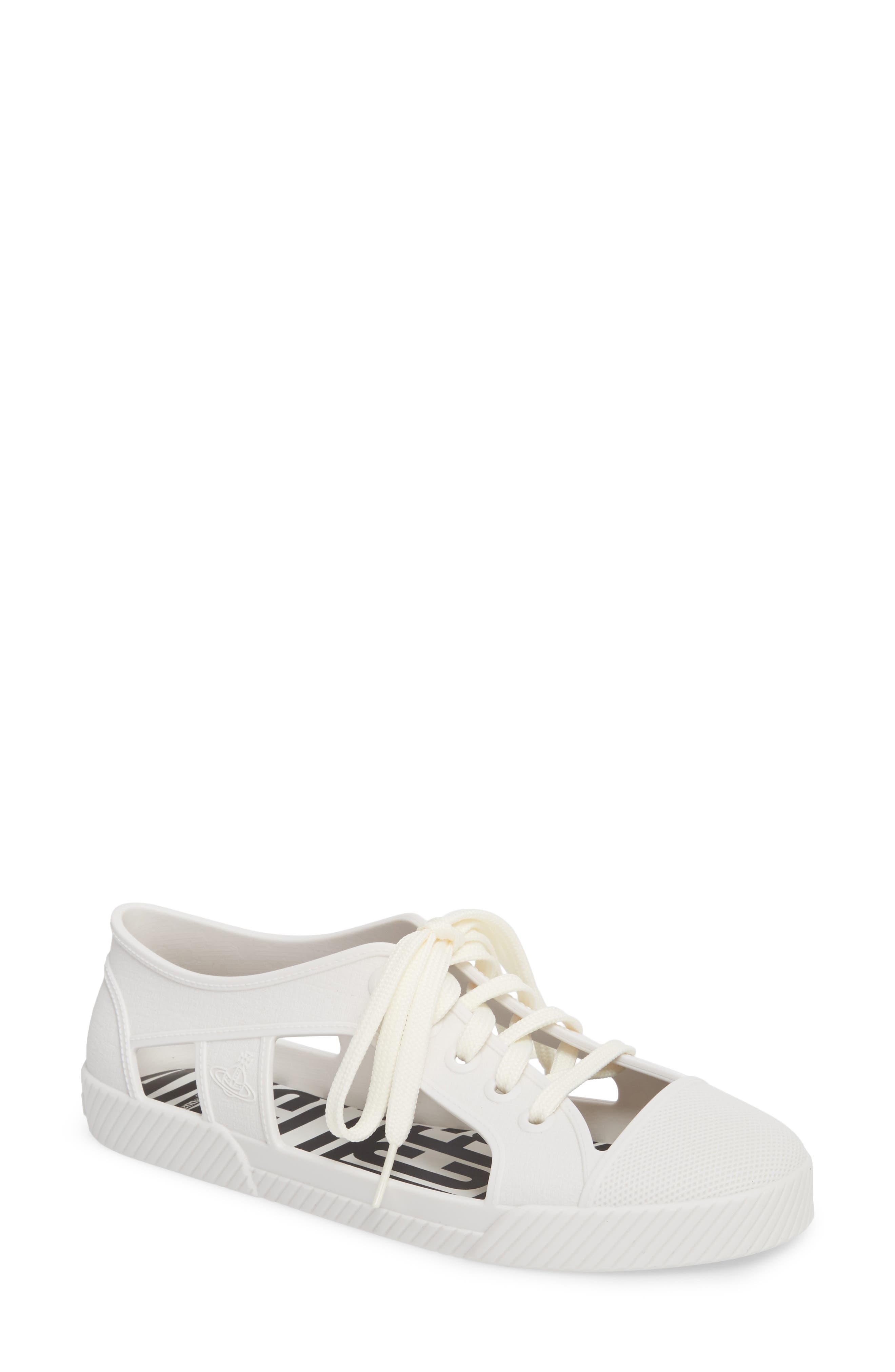 Melissa X Vivienne Westwood Brighton Sneaker, White