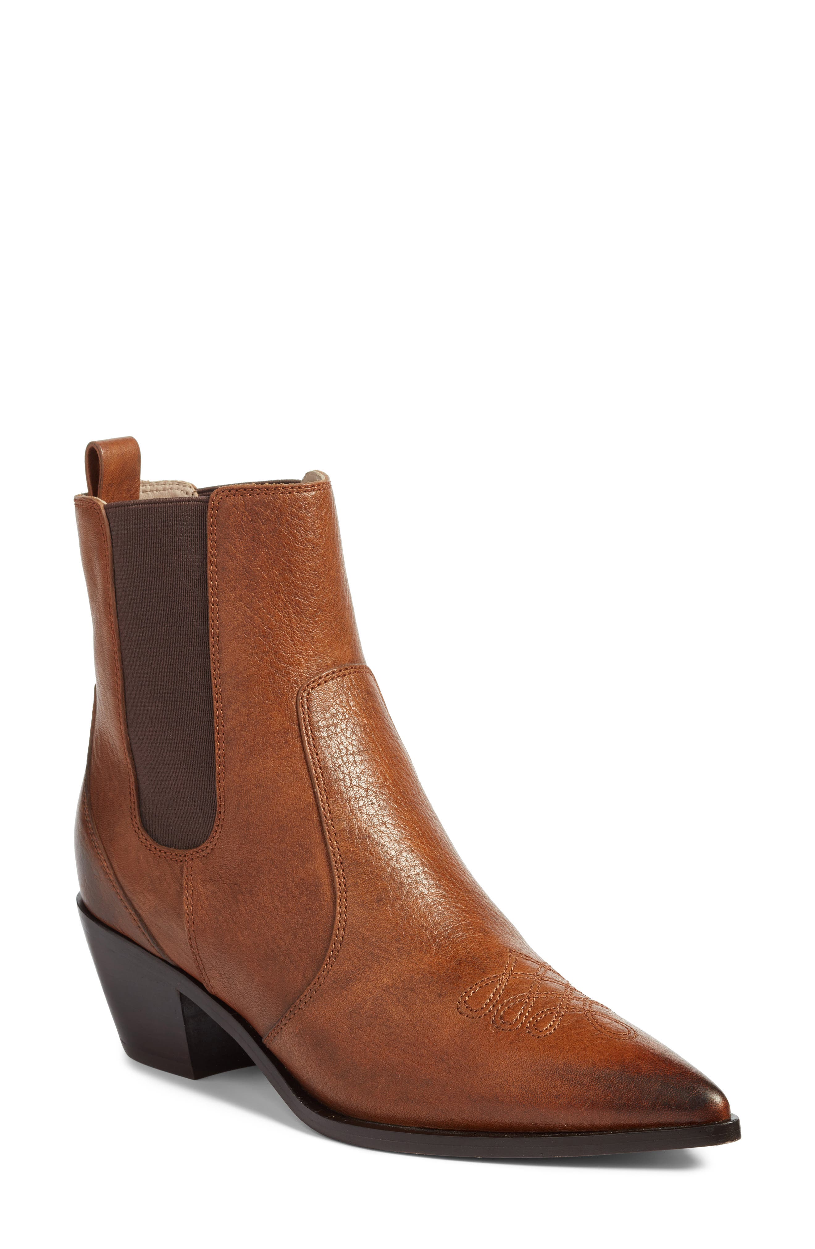 Paige Willa Chelsea Bootie, Brown