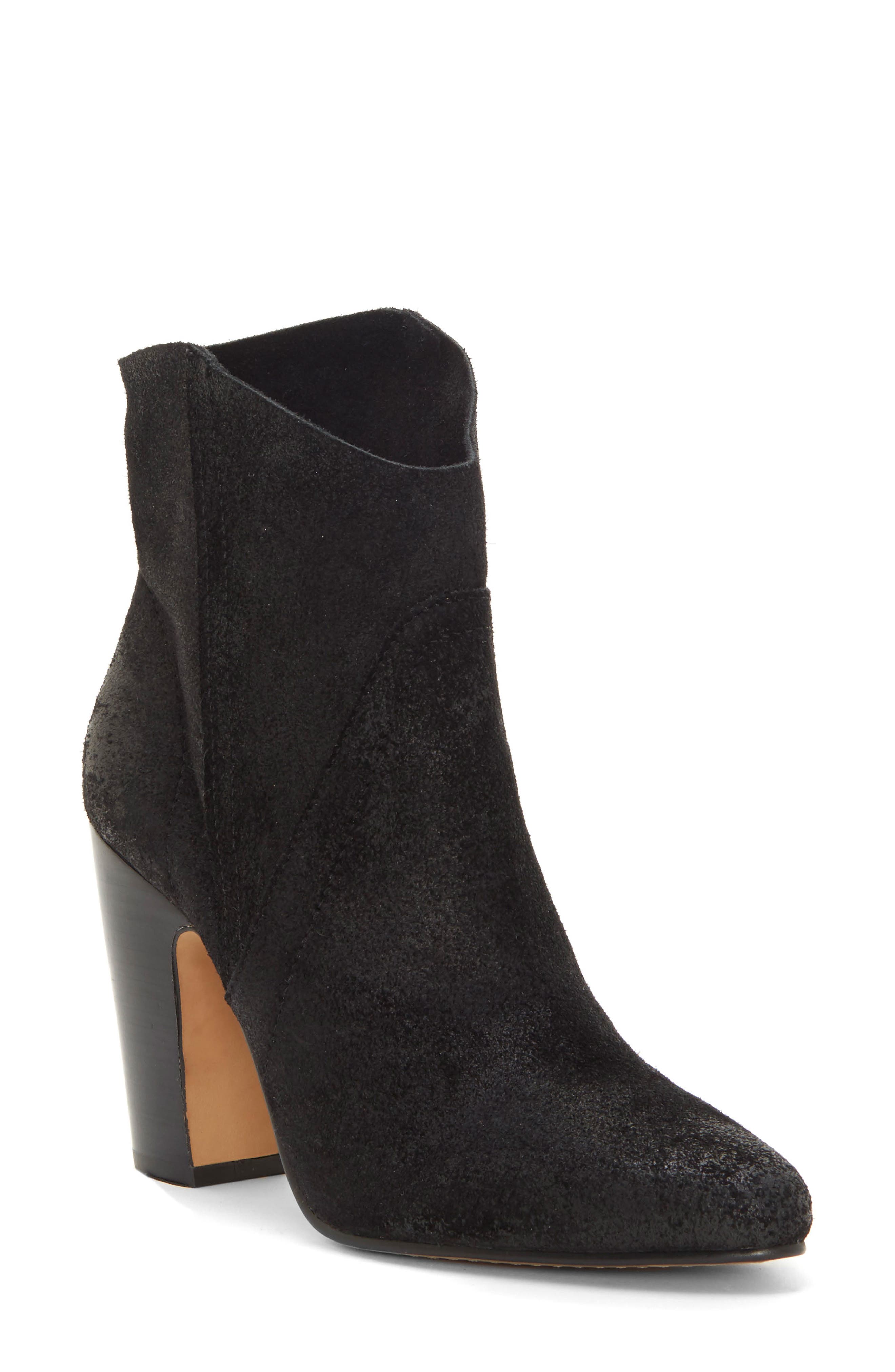 Vince Camuto Creestal Western Bootie, Black