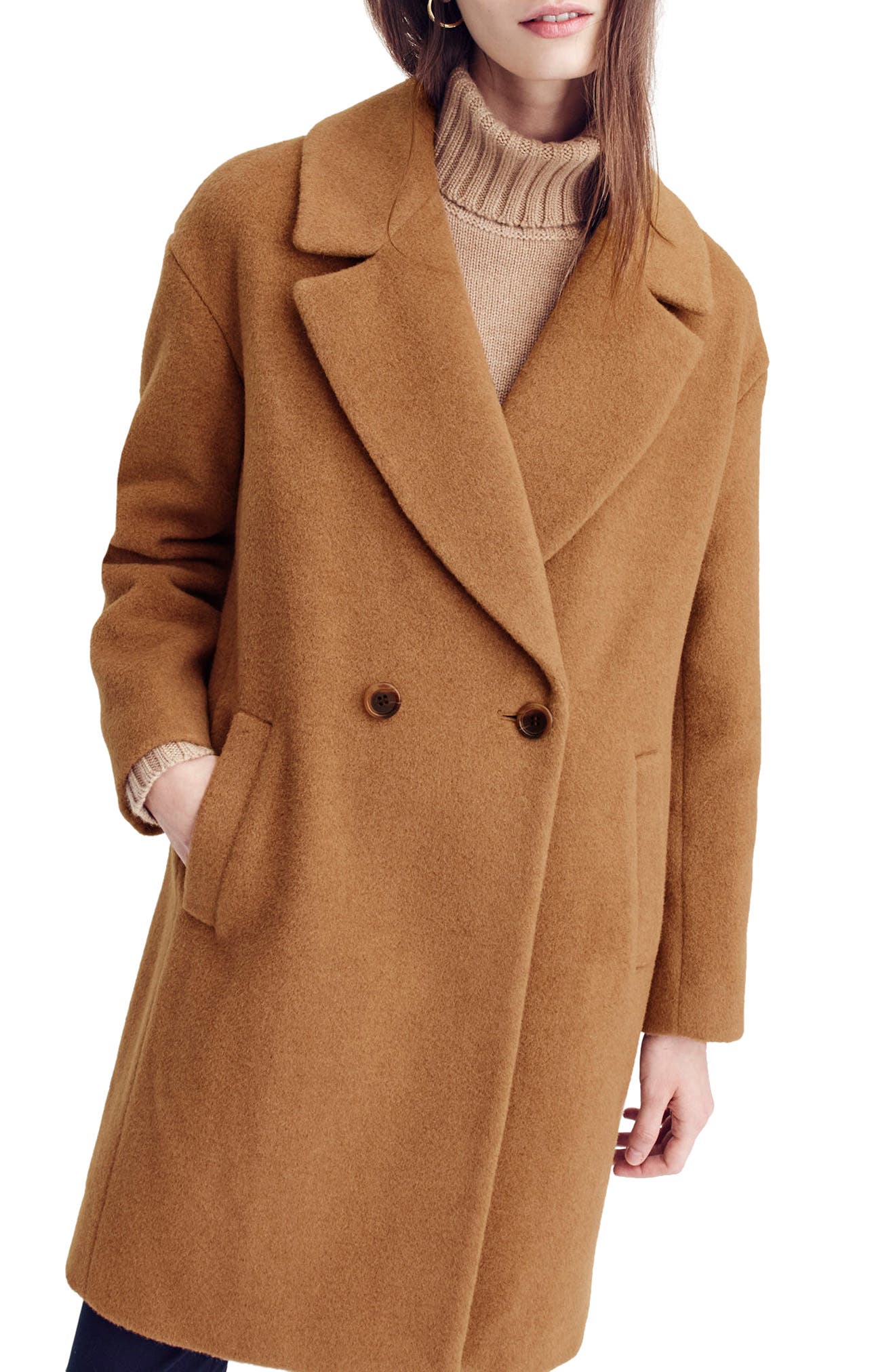 J.Crew Maxine Camel Hair Coat Nordstrom