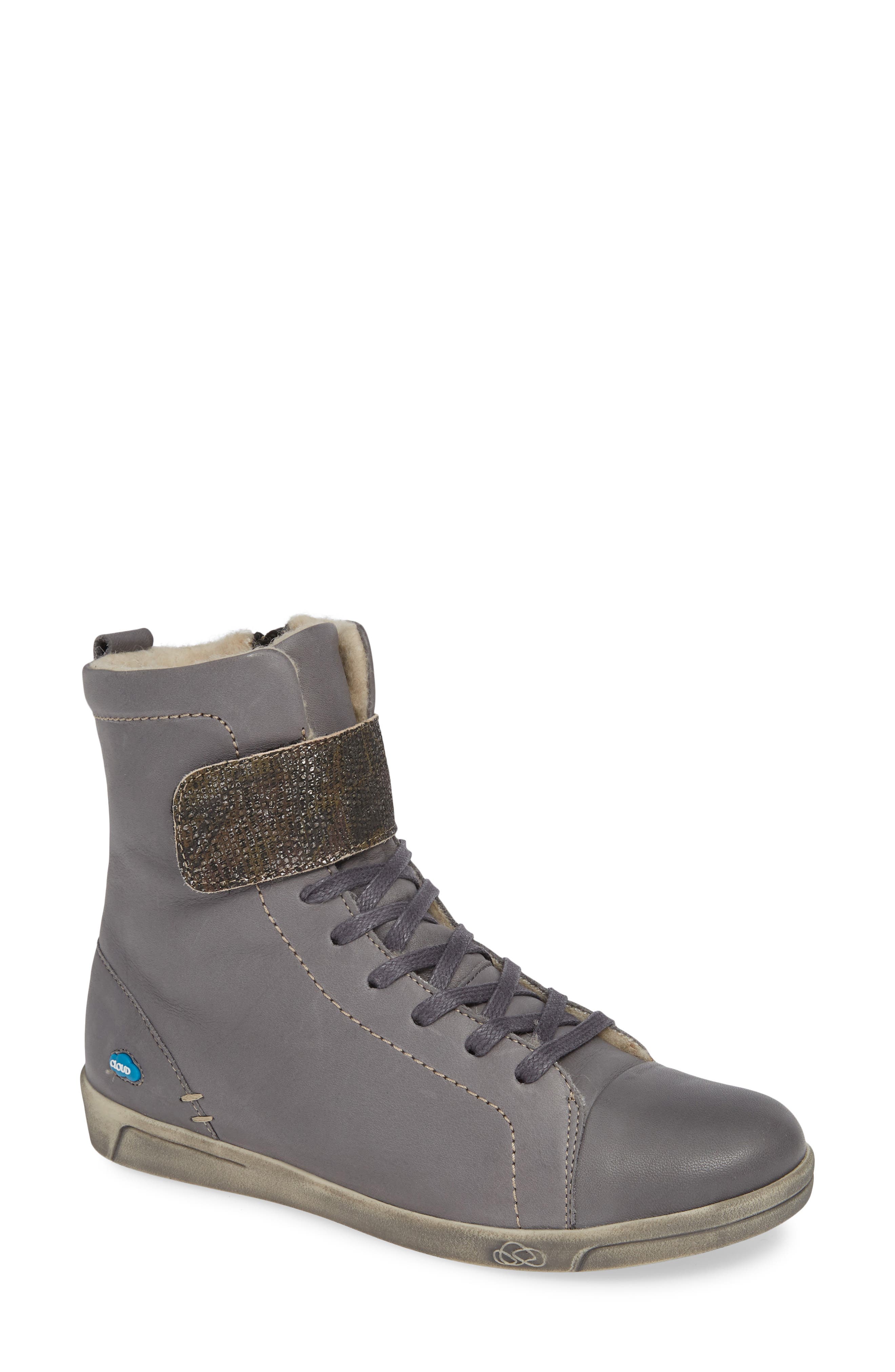 Cloud Amos Wool Lined Bootie - Grey