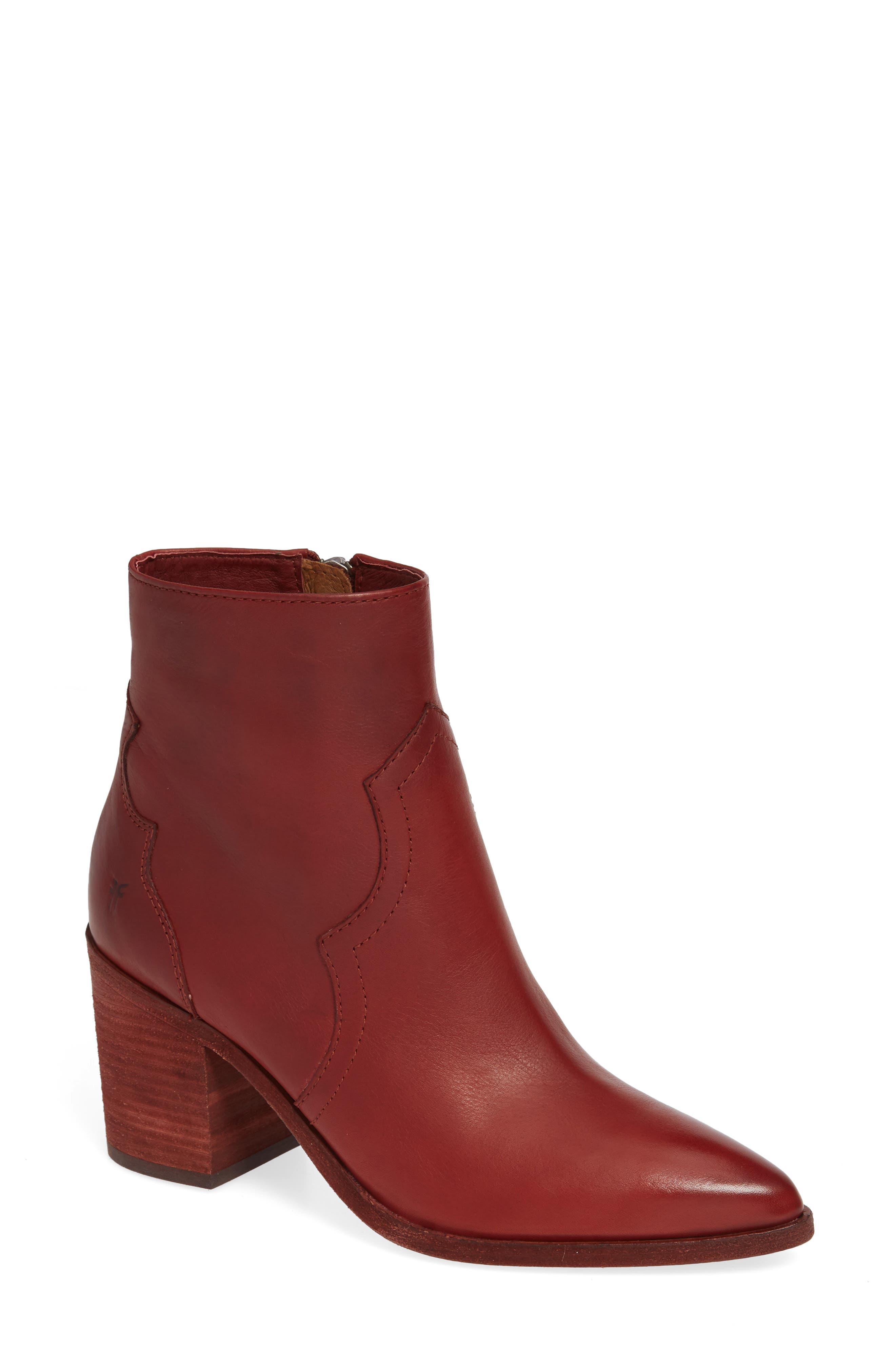 Frye Flynn Bootie- Red