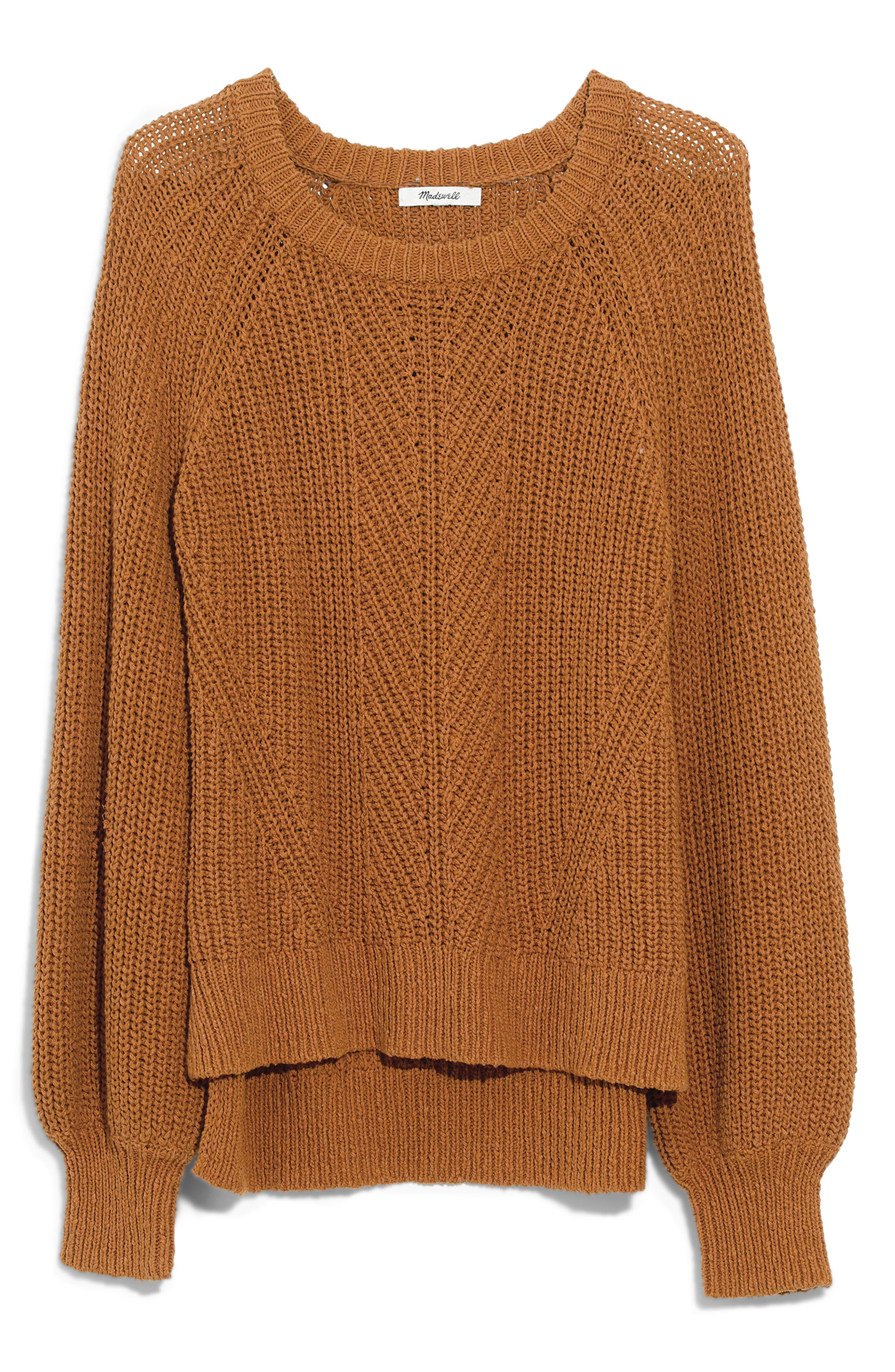 Madewell Balloon Sleeve Pullover Sweater