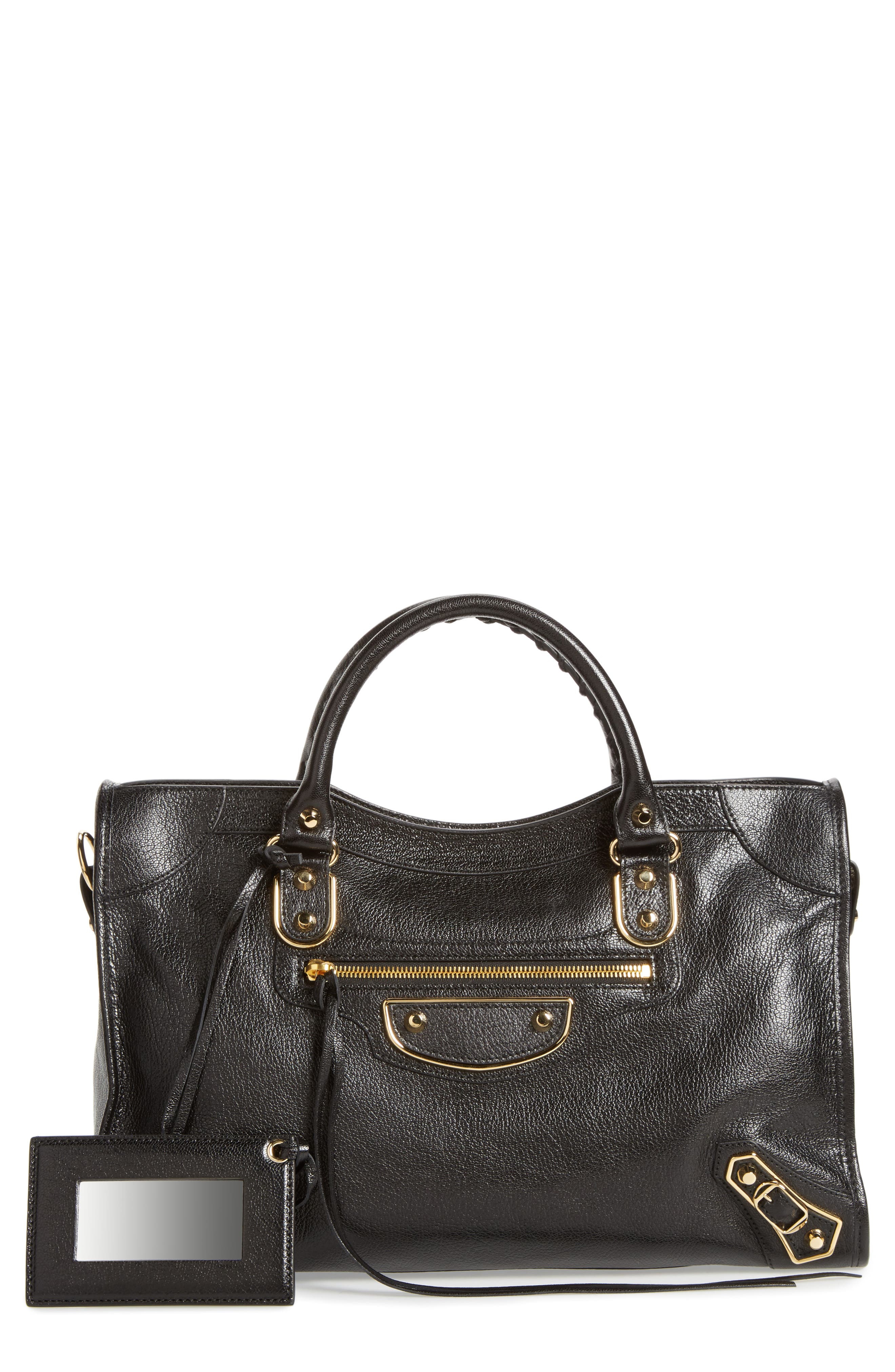 balenciaga classic metallic edge city s