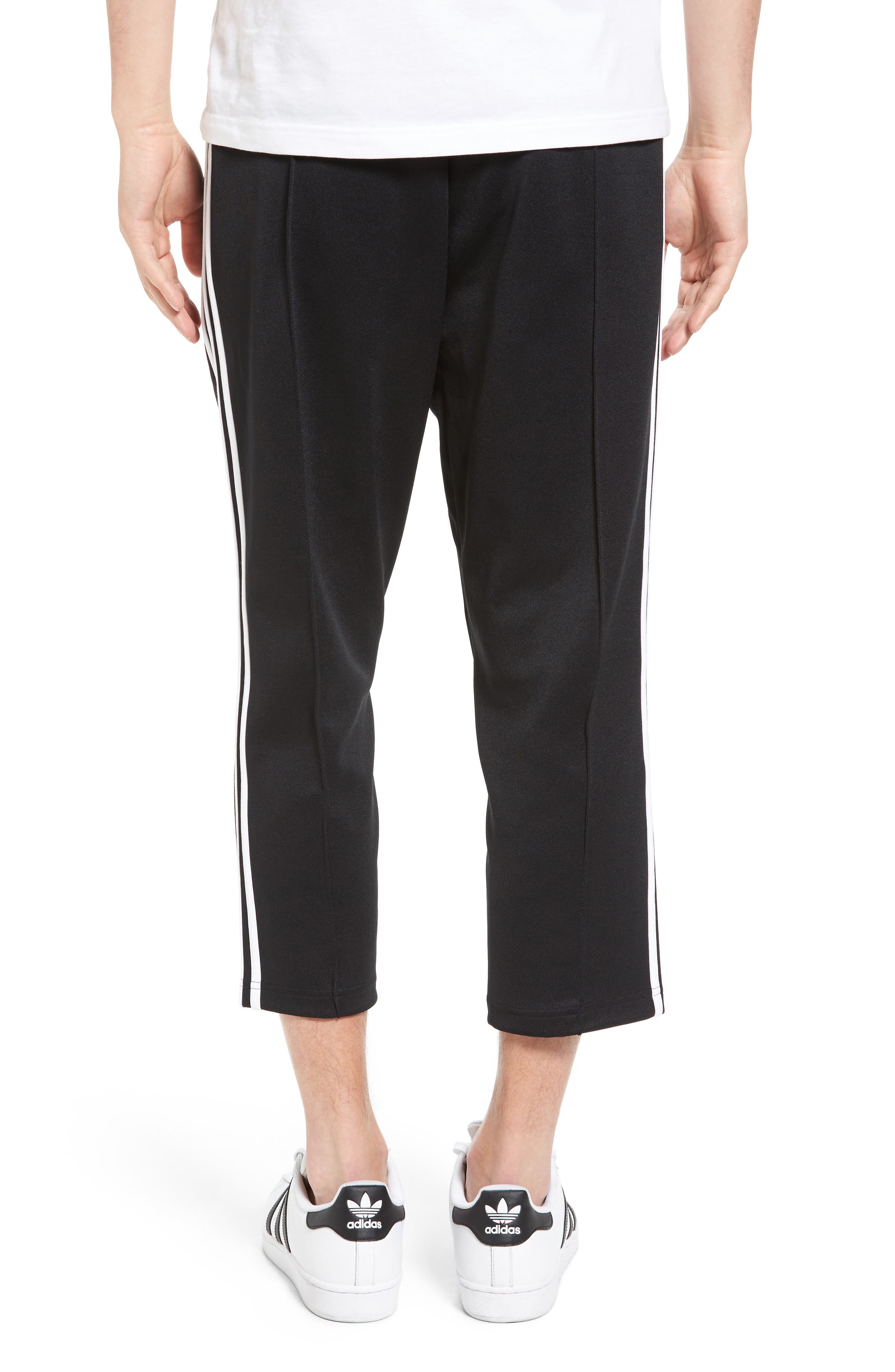 adidas Originals Superstar Relaxed Crop Track Pants Nordstrom