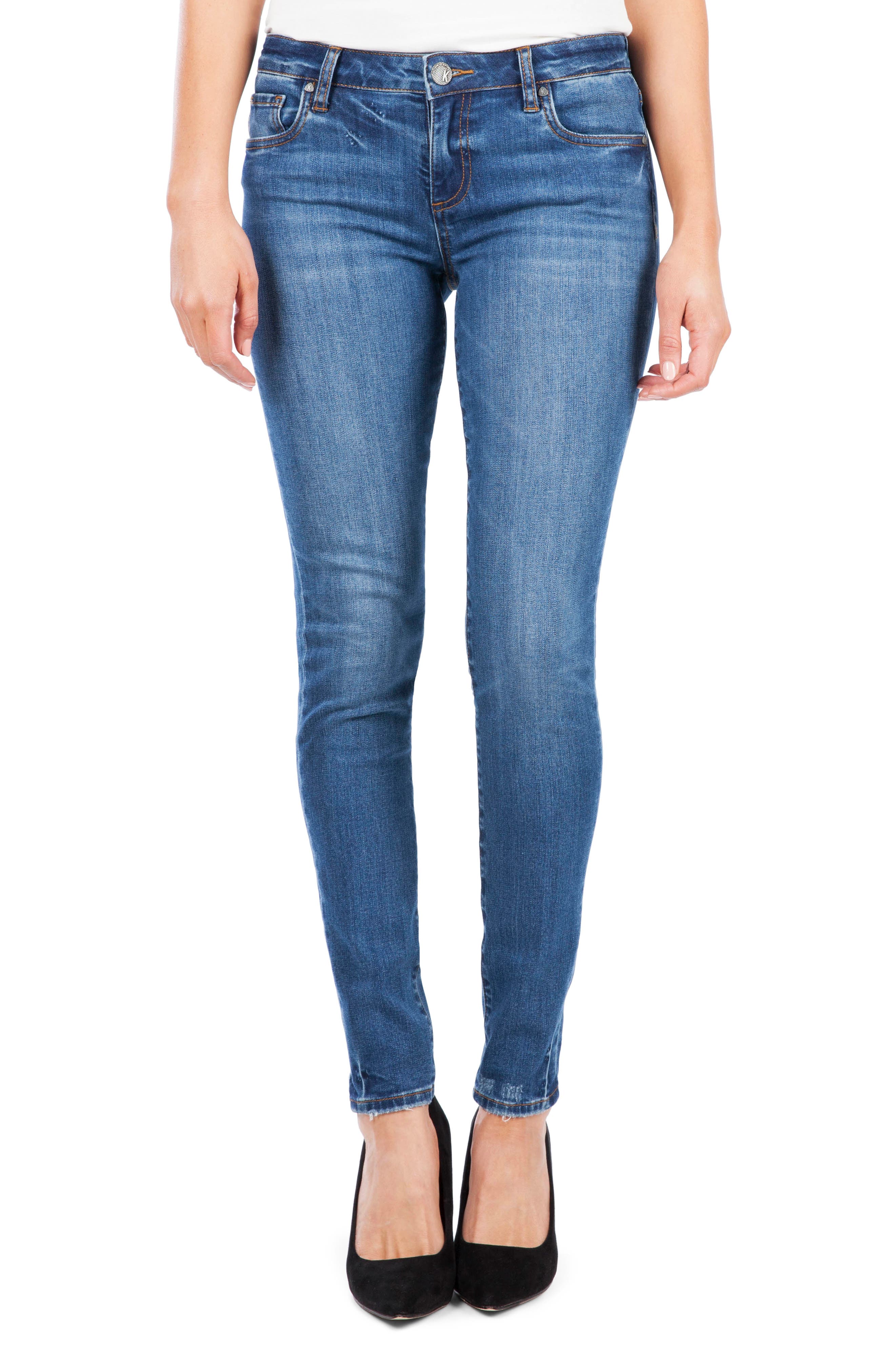 Kut From The Kloth Donna Skinny Jeans, Blue