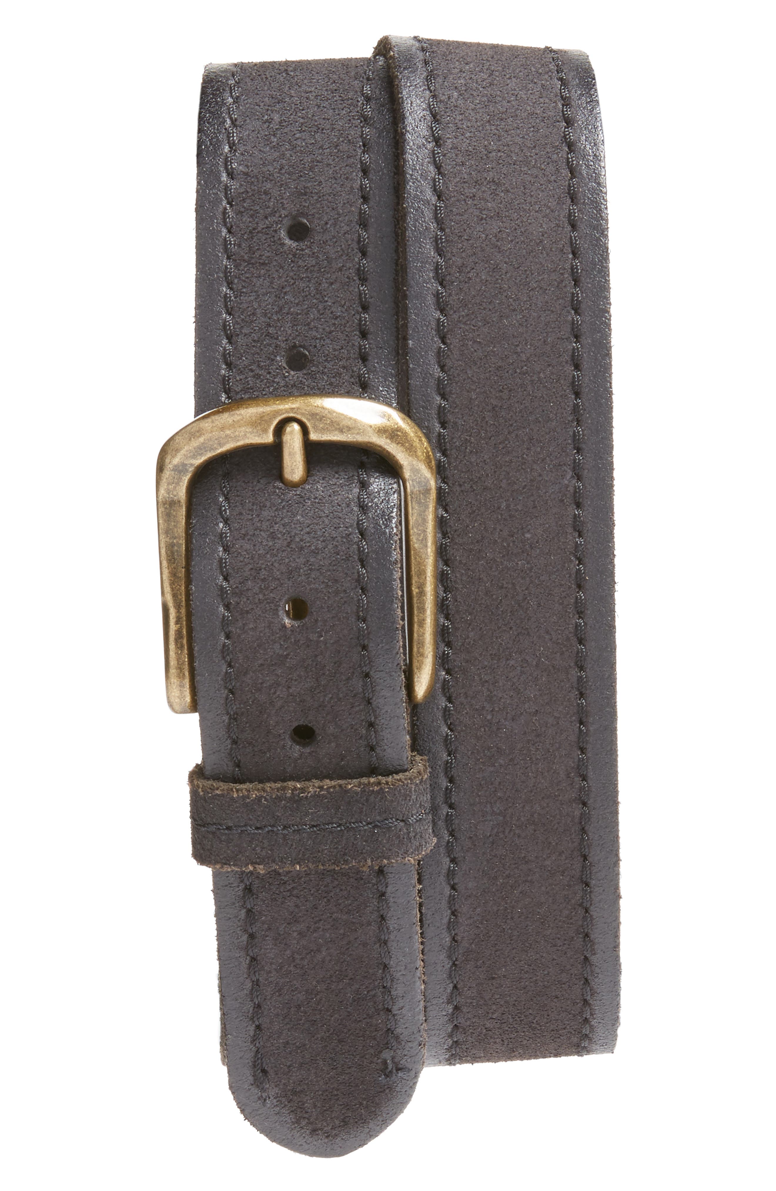 John Varvatos Star Usa Suede Belt