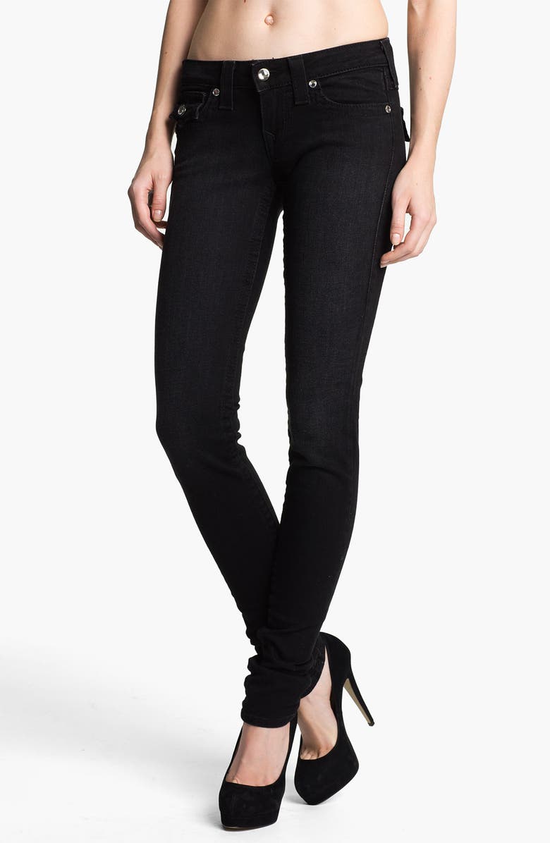 True Religion Brand Jeans 'Julie' Crystal Button Skinny Jeans (Lonestar ...
