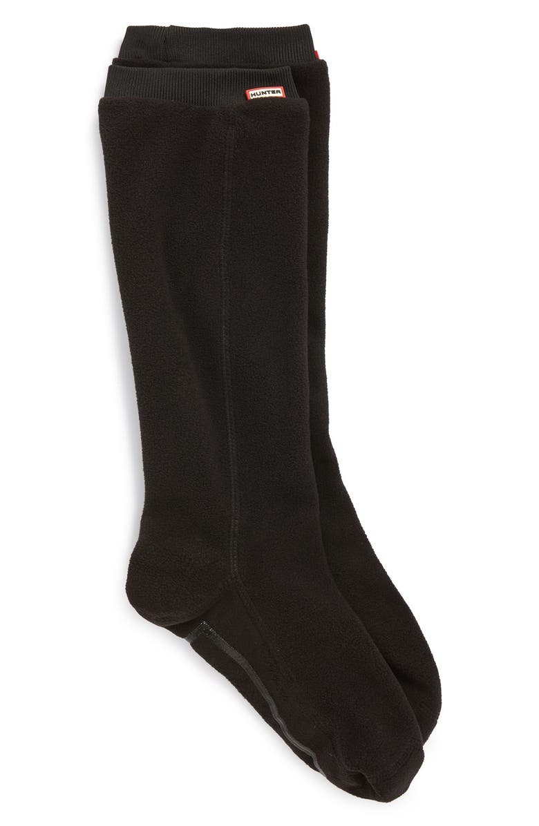 Hunter Tall Fitted Fleece Boot Socks (Women) | Nordstrom