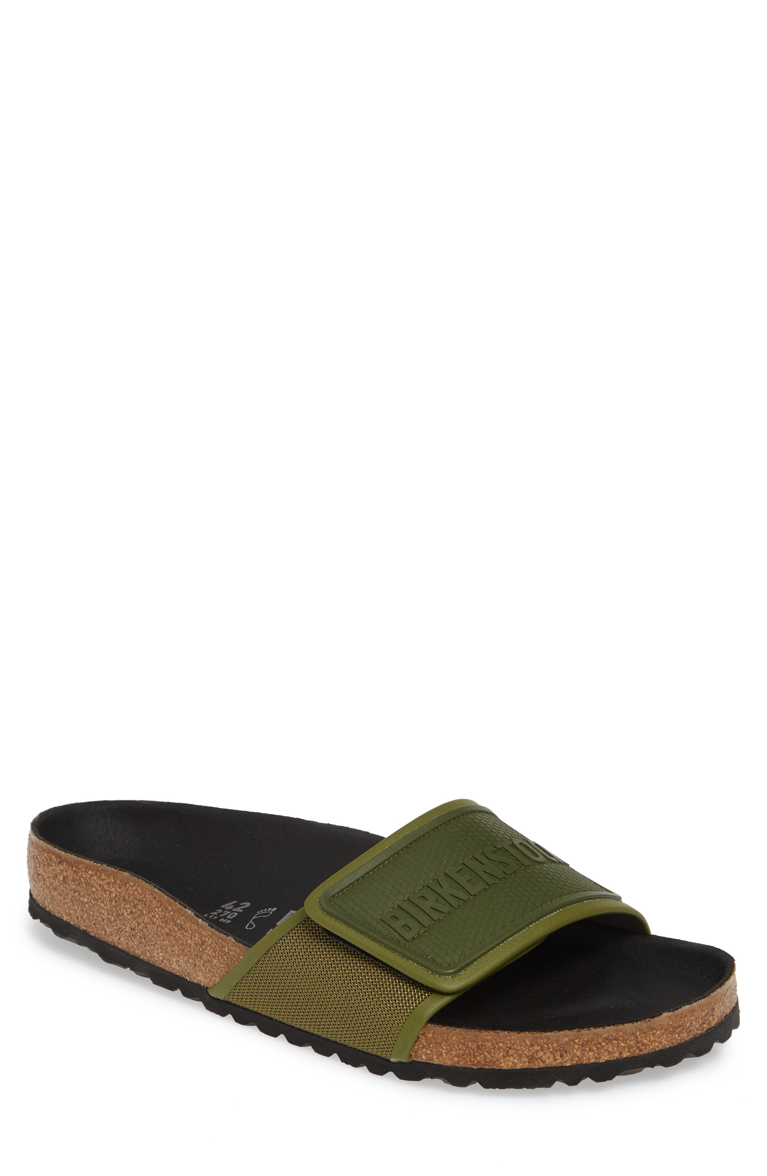 Birkenstock Tema Slide Sandal,13.5 - Green