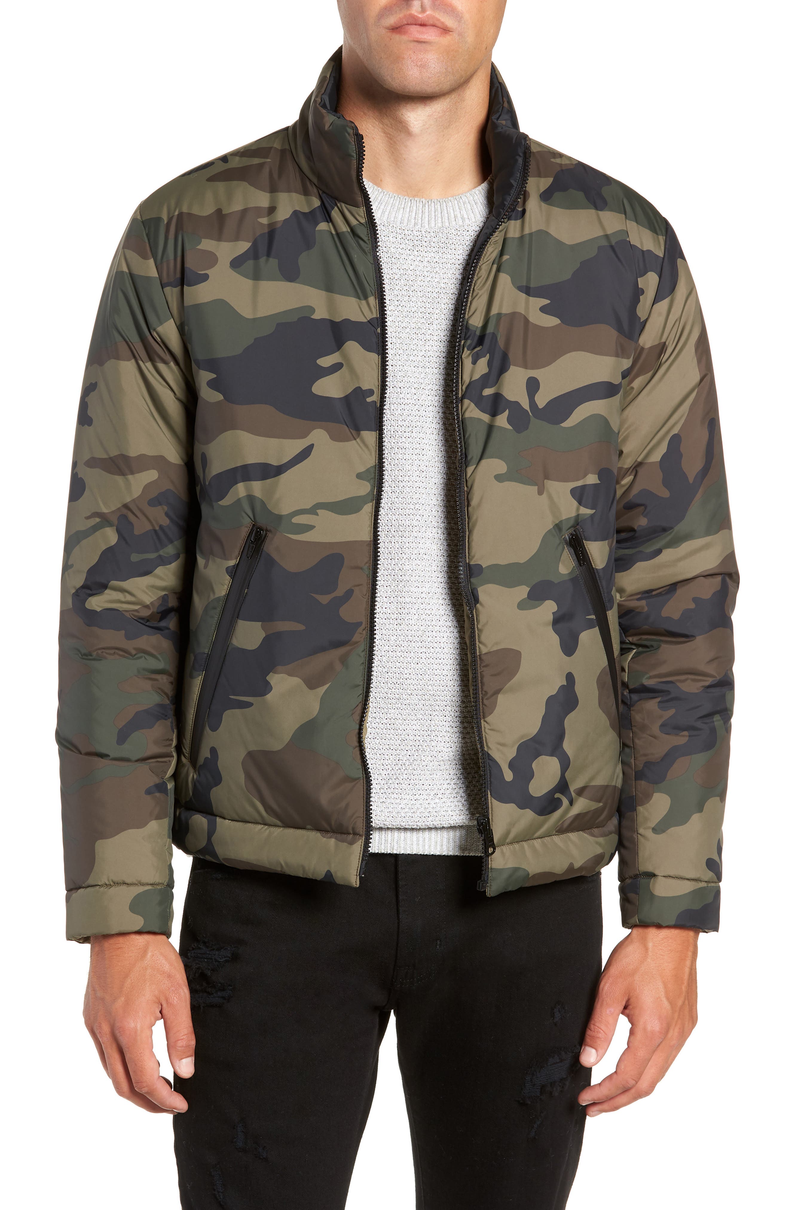 Life/after/denim Buckhorn Slim Reversible Jacket, Green
