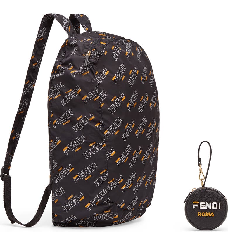 Fendi backpack charm sale