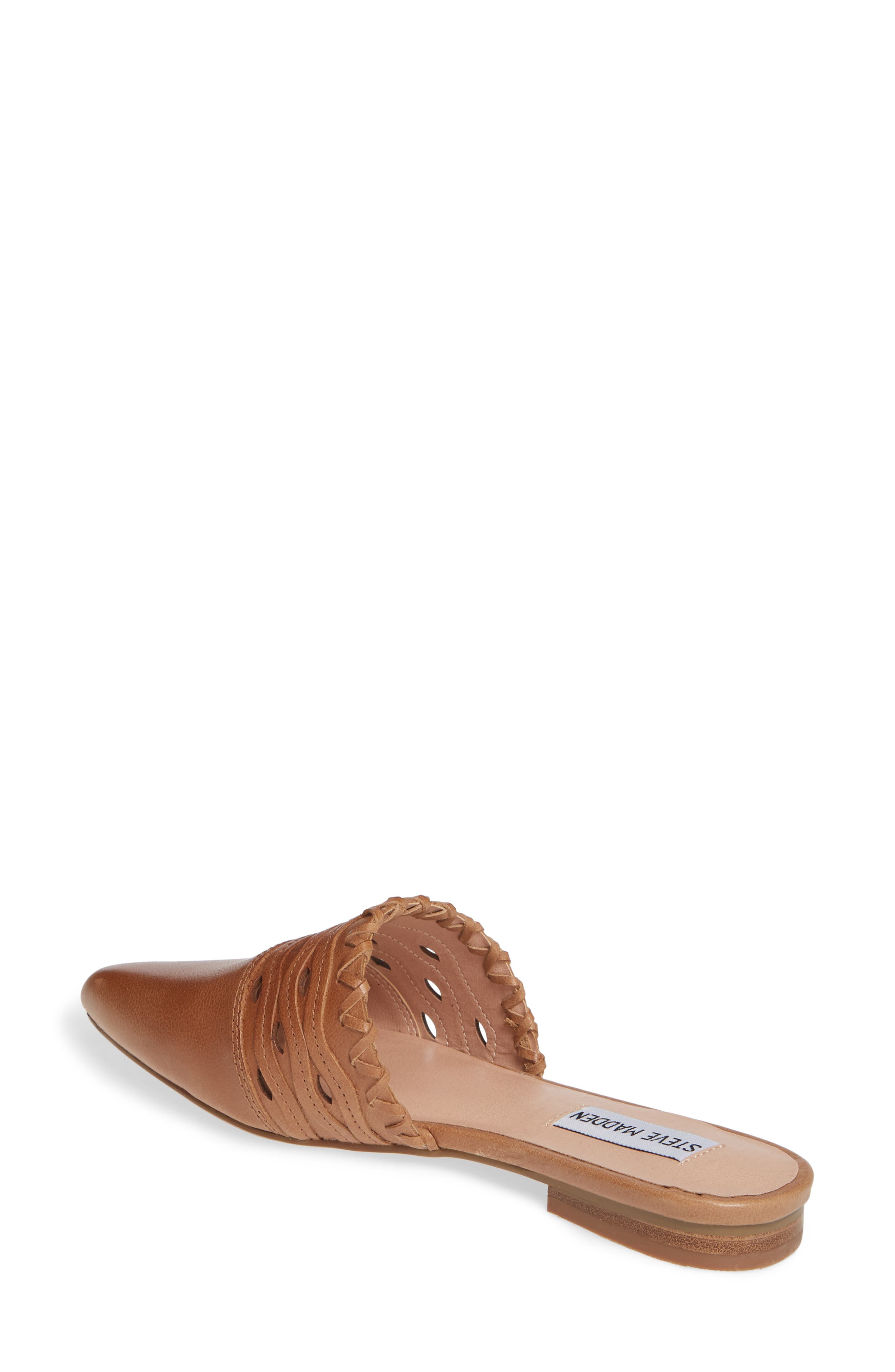 Shop Steve Madden Timmy Mule In Tan Leather
