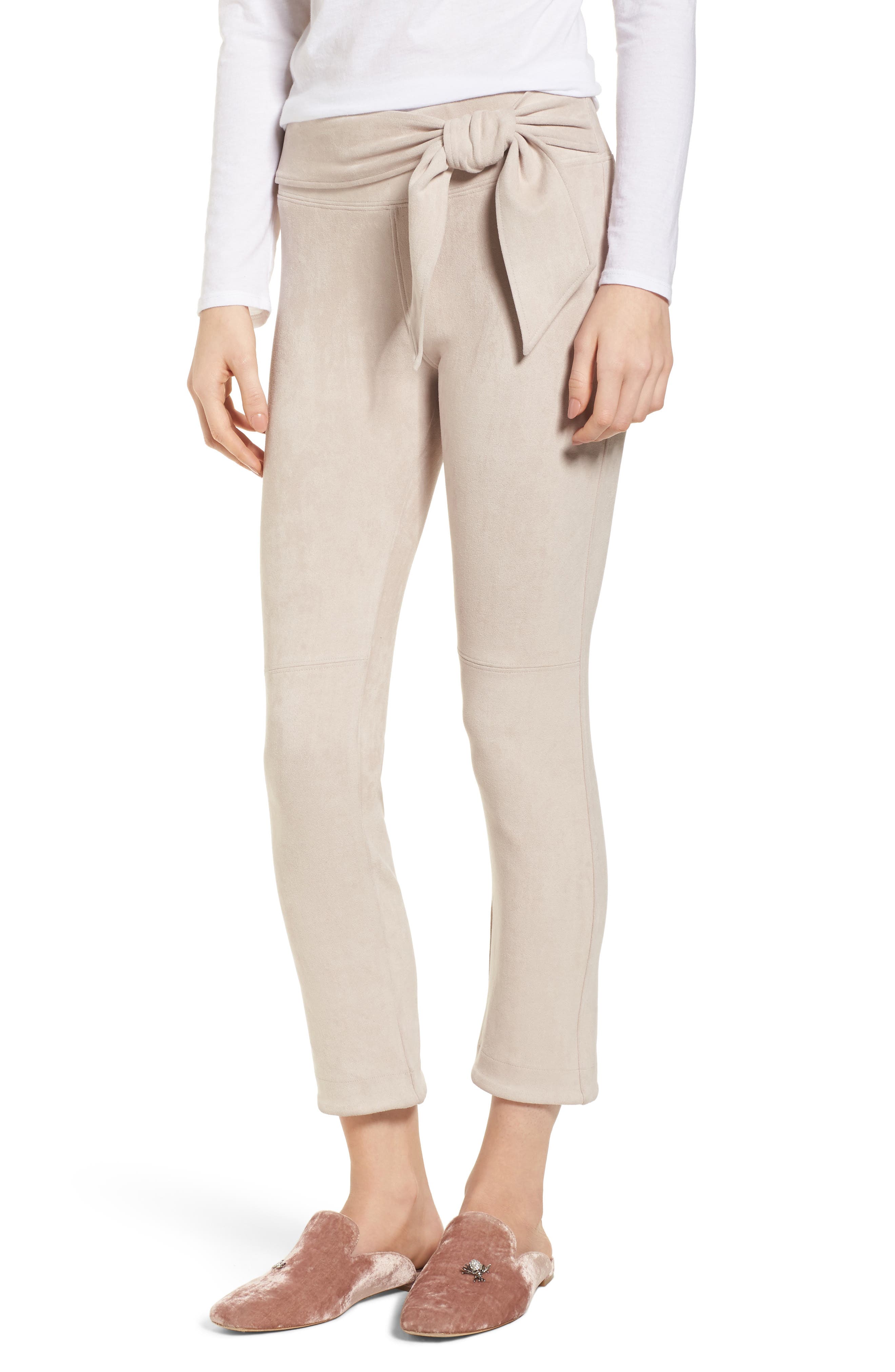 David Lerner Waist Tie Skimmer Leggings