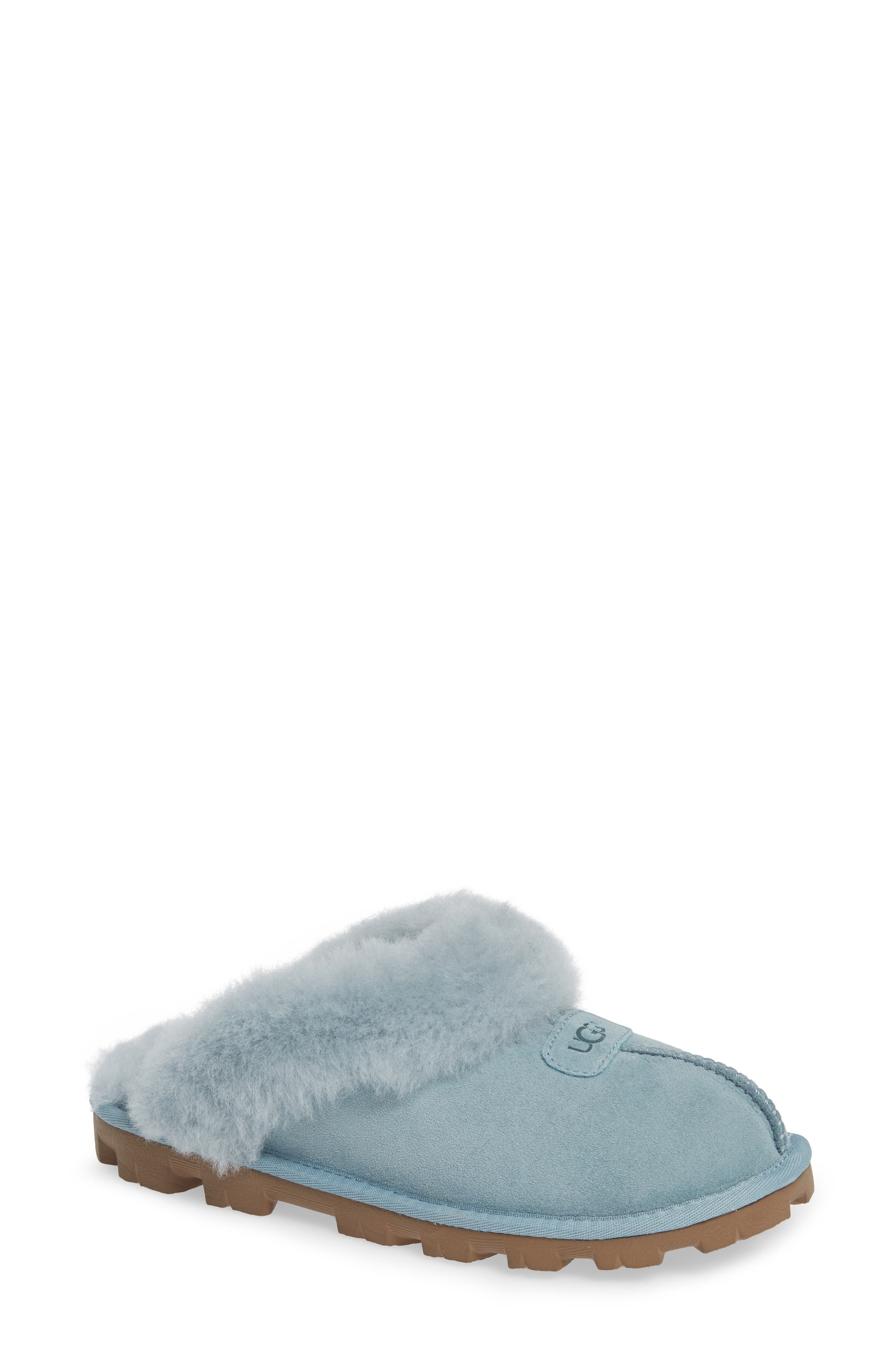 Ugg Genuine Shearling Slipper, Blue