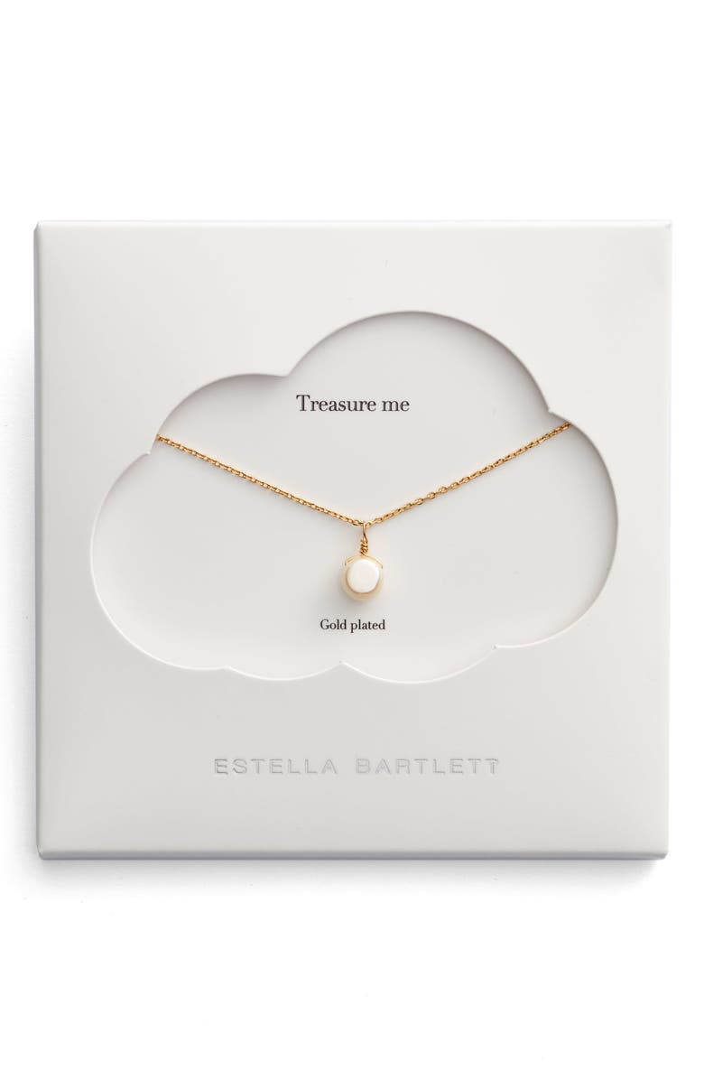 Estella Bartlett Treasure Me Pearl Necklace | Nordstrom