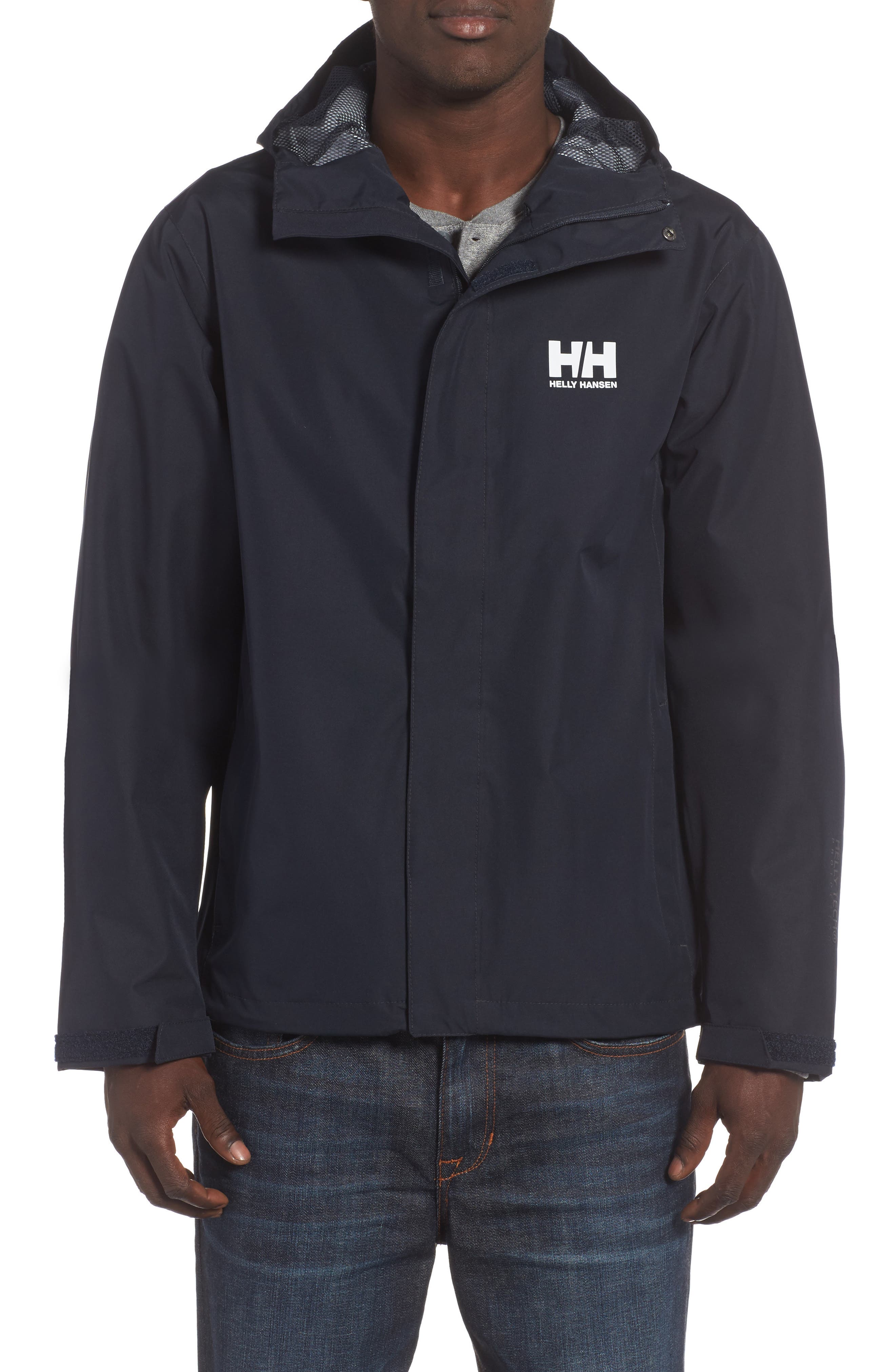 Helly Hansen Seven J Waterproof & Windproof Jacket, Blue