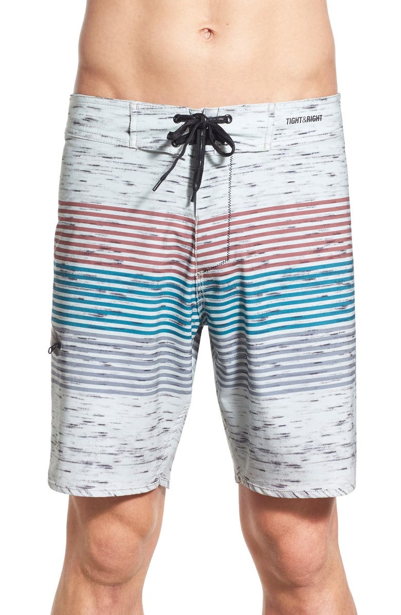 Imperial Motion 'Howard' Stripe Board Shorts | Nordstrom