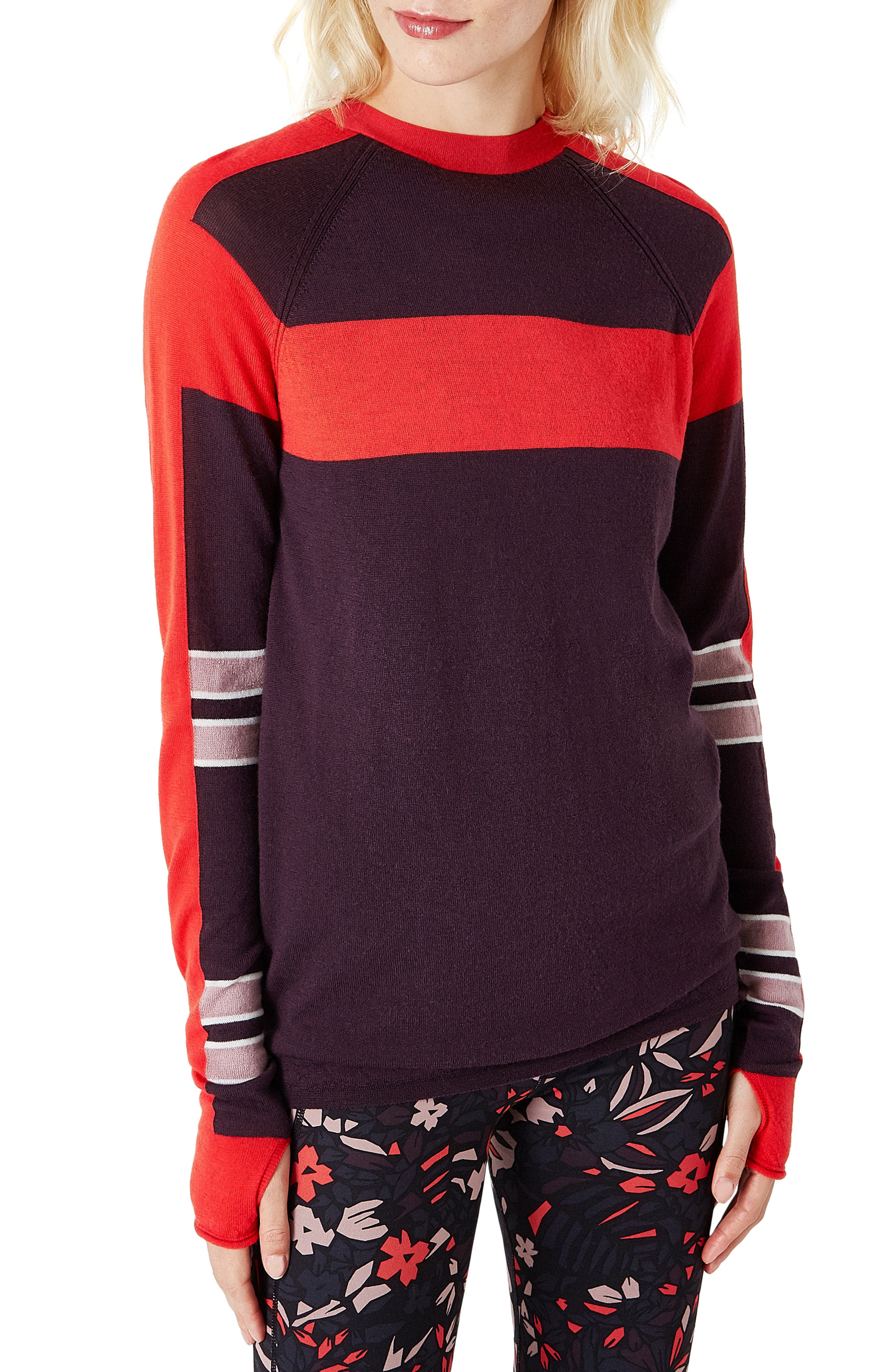 Sweaty Betty Rebel Seamless Merino Wool Sweater