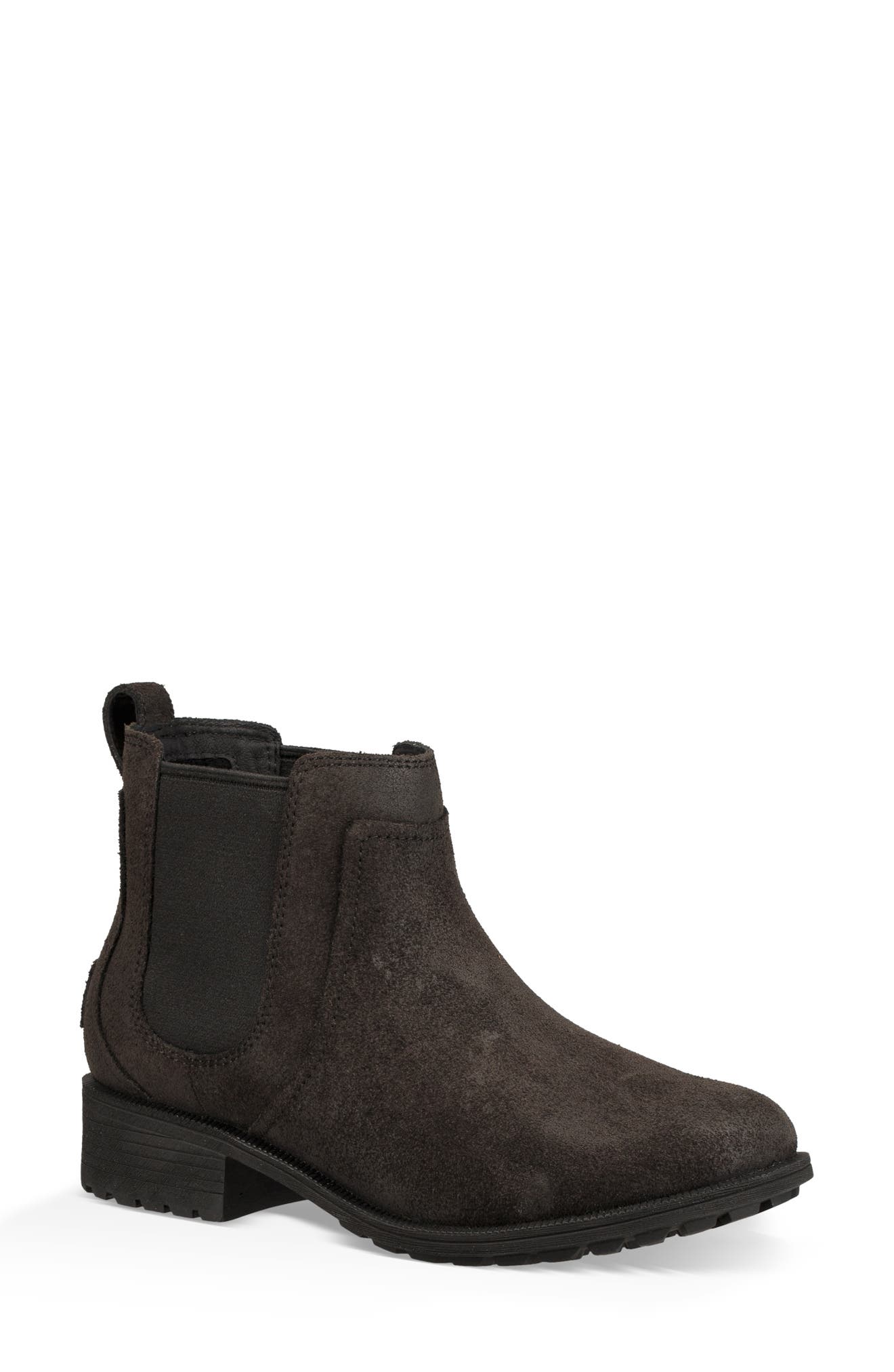 Ugg Bonham Ii Waterproof Chelsea Bootie- Black