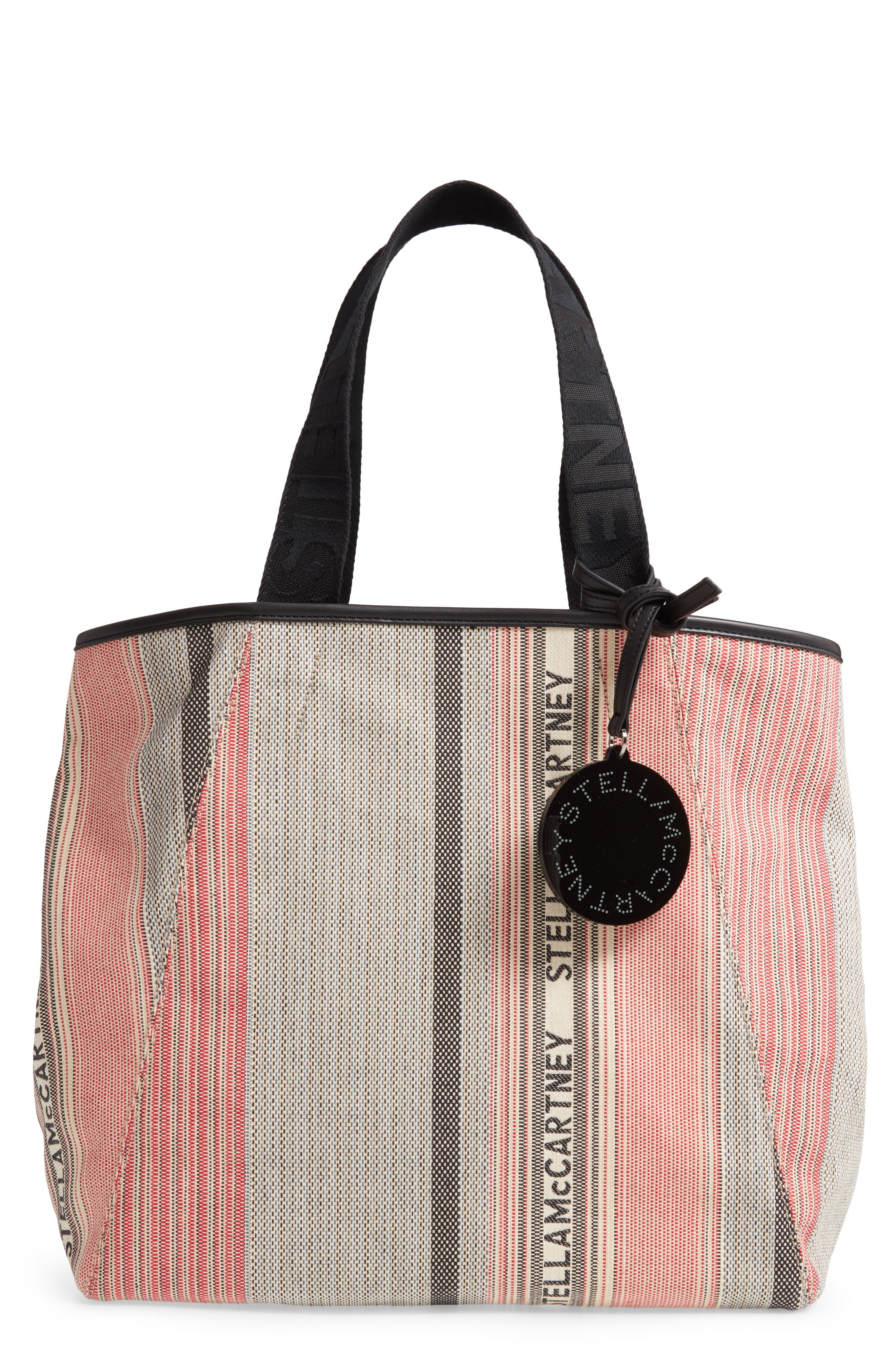 Stella Mccartney Patchwork Logo Tote - Beige