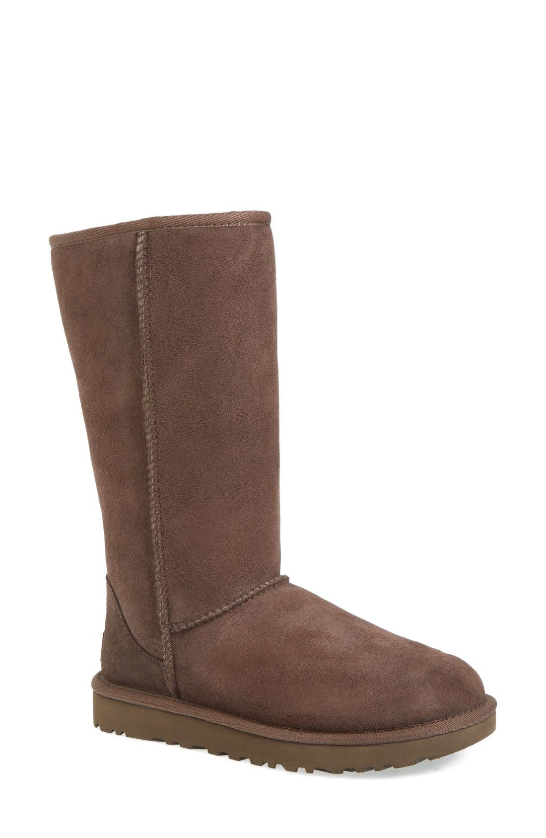 Ugg Classic Ii Genuine Shearling Lined Tall Boot, Brown