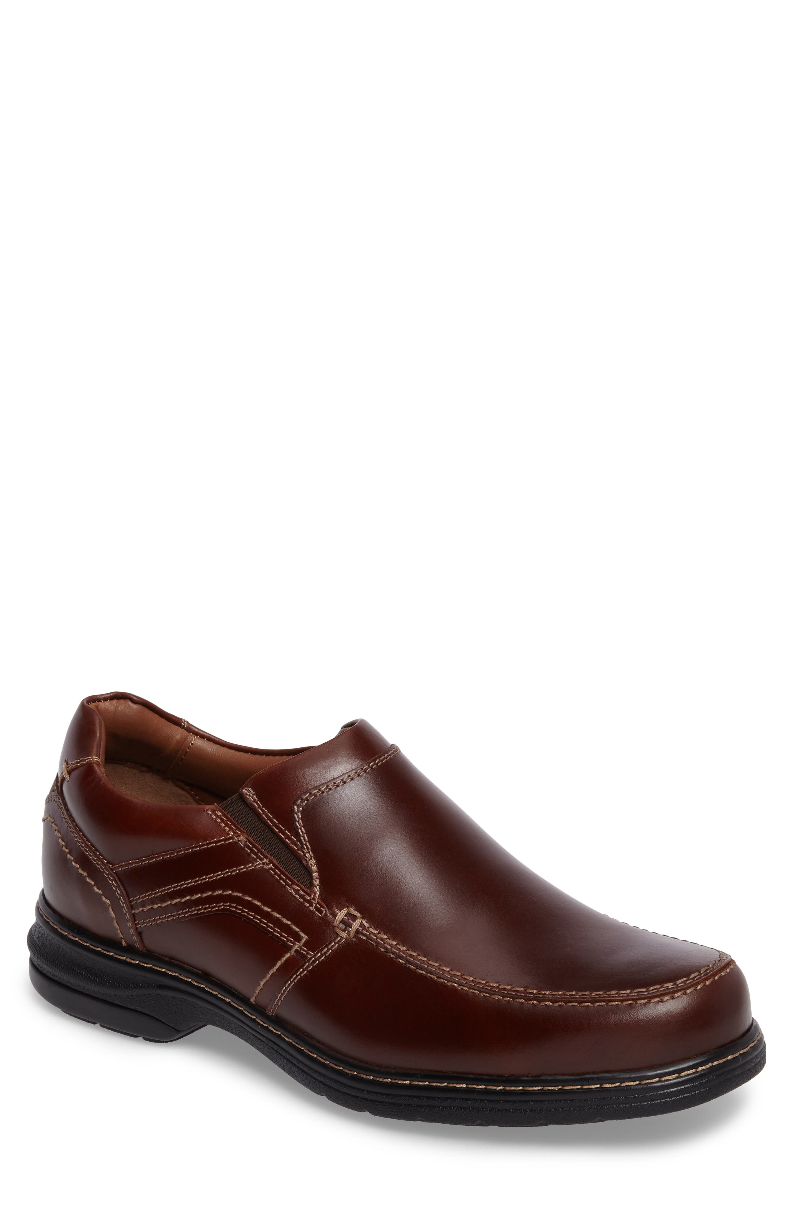 Johnston & Murphy Windham Waterproof Venetian Loafer- Brown