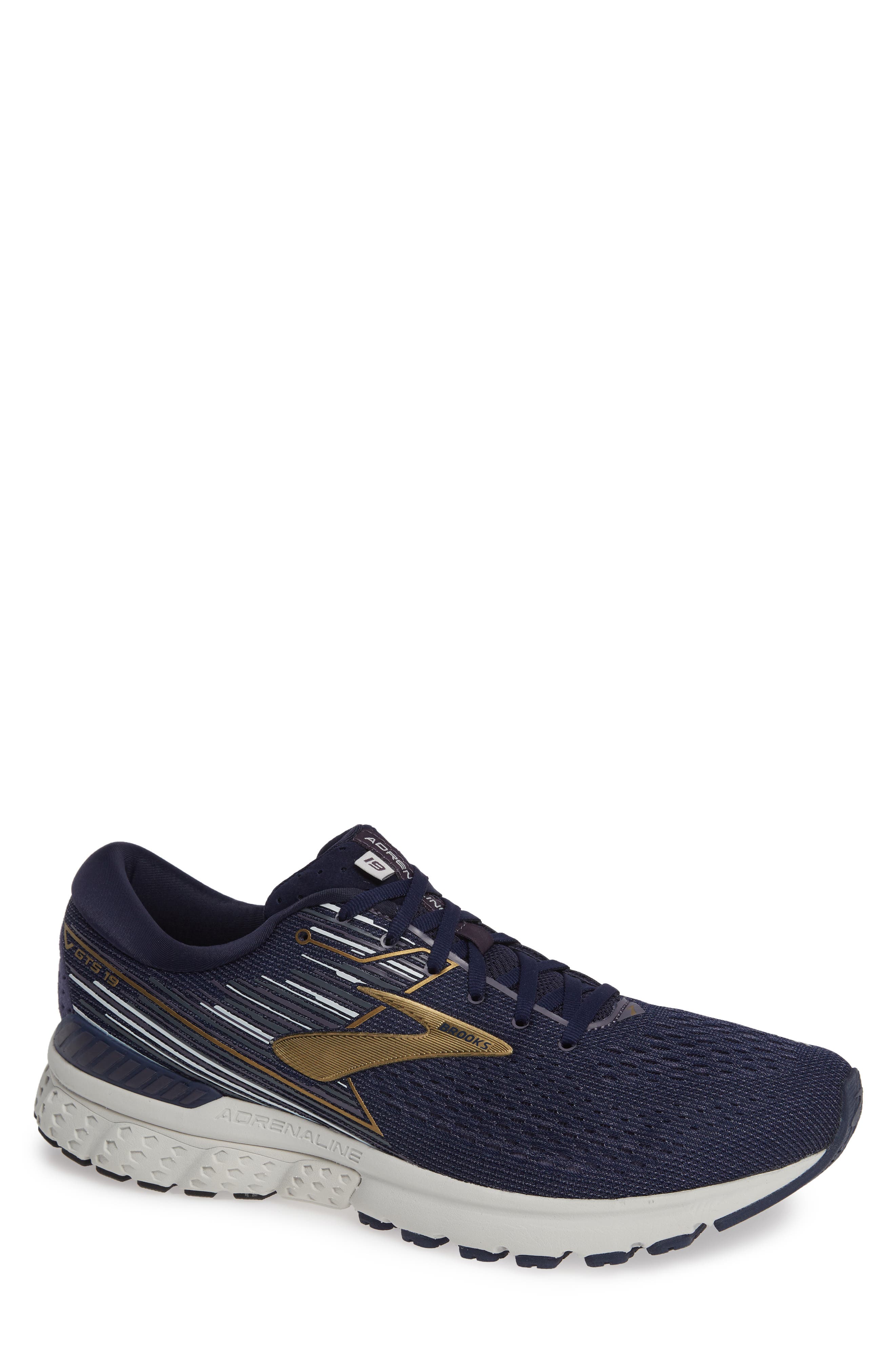 Brooks Adrenaline Gts 19 Running Shoe, EE - Blue