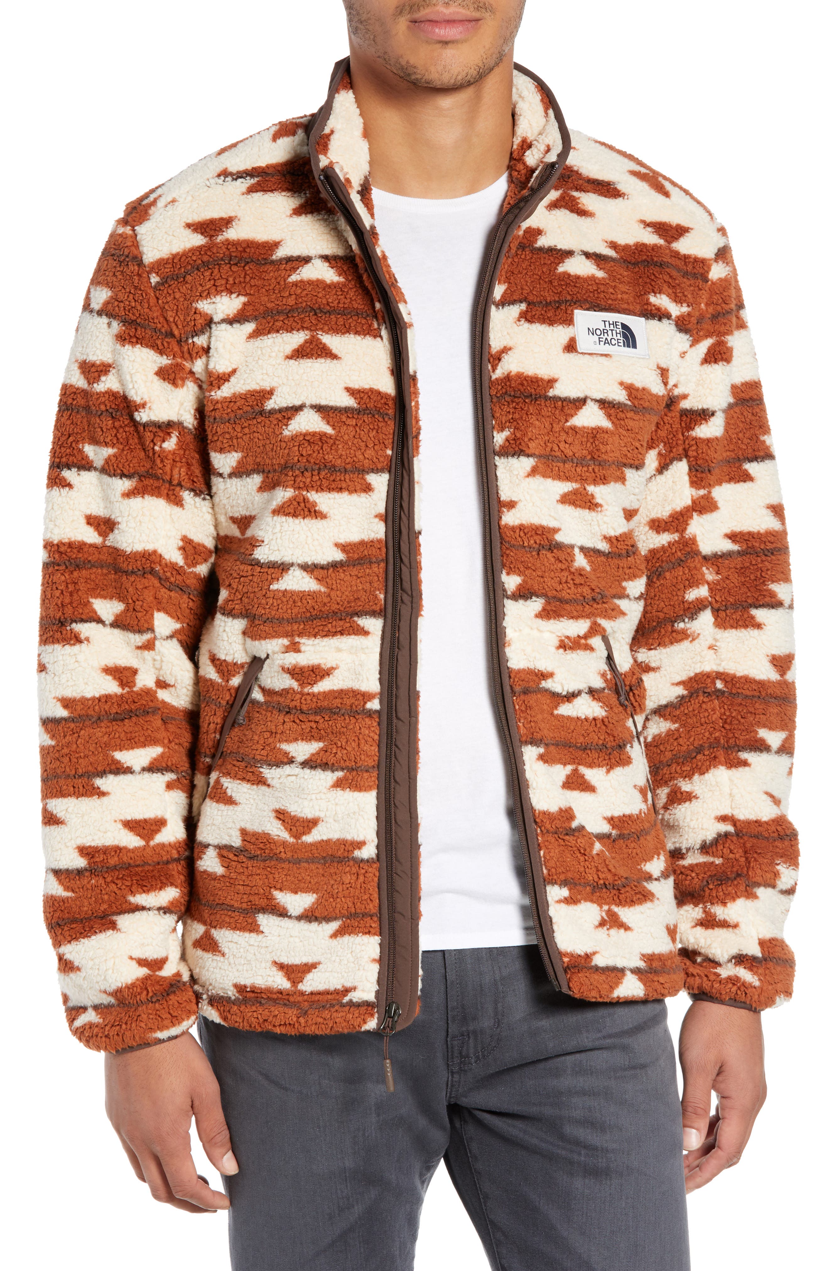 The North Face Campshire Zip Fleece Jacket, Brown
