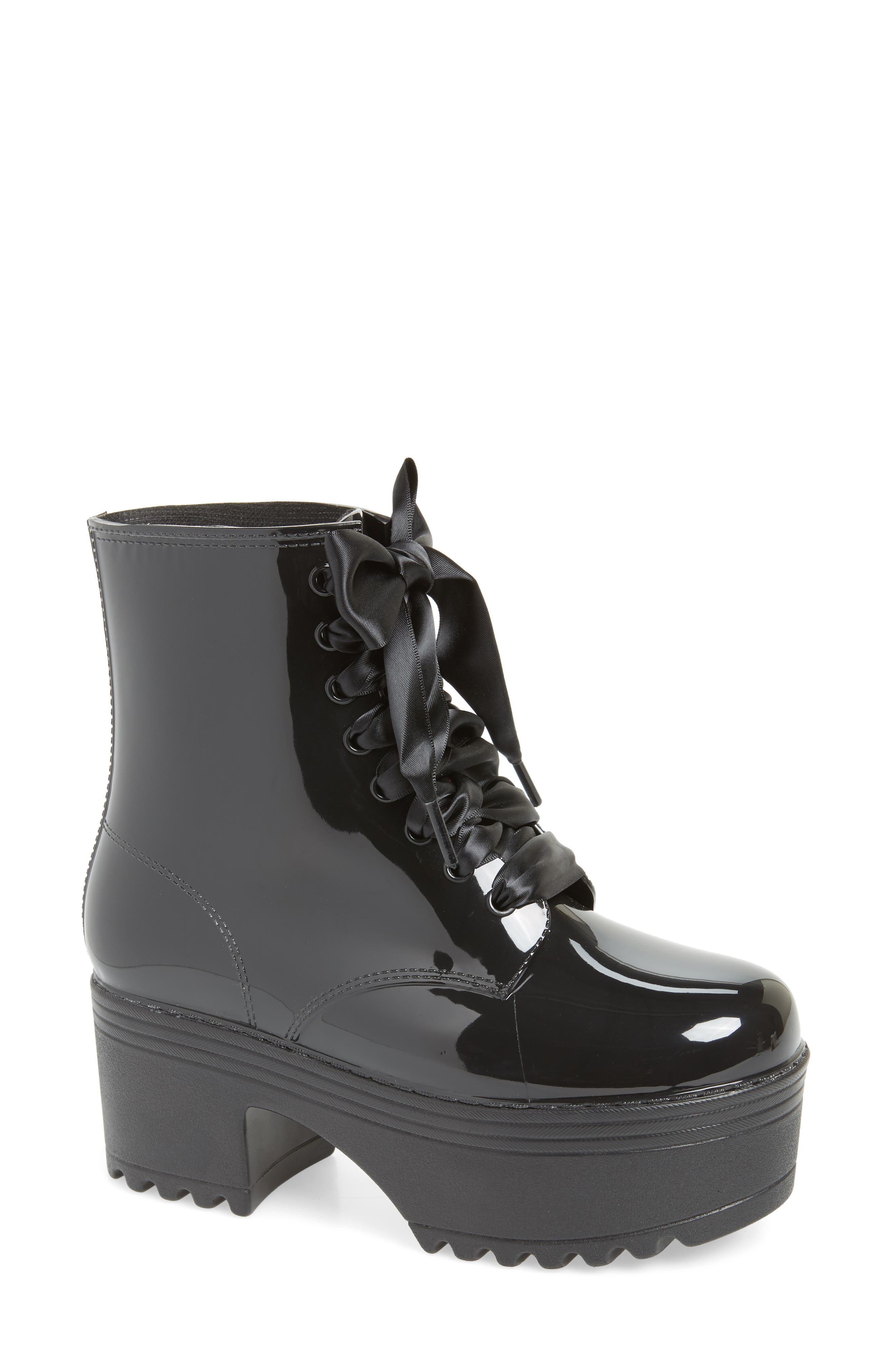 Jeffrey Campbell Waterproof Fog Boot, Black