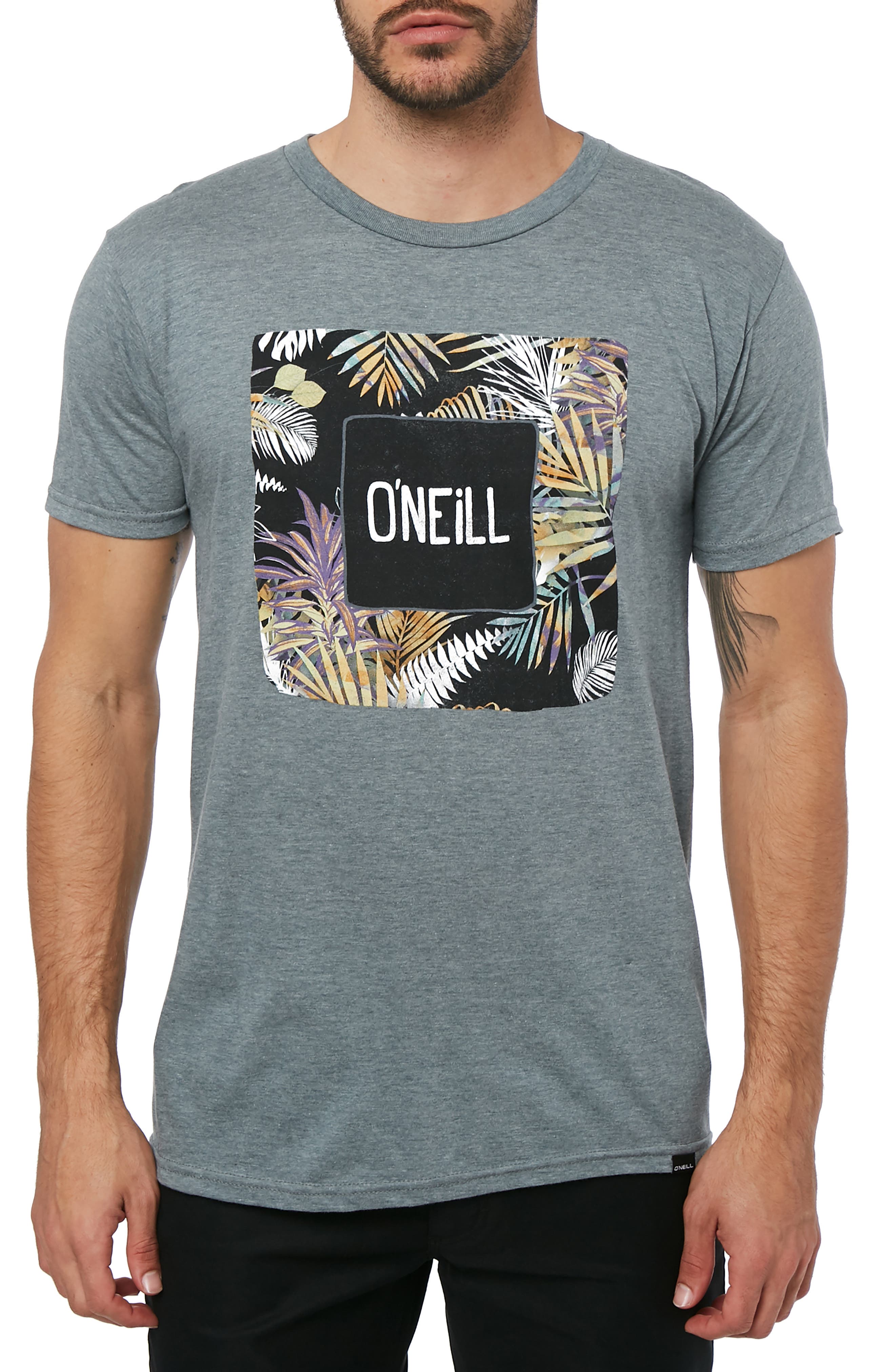 UPC 828422000084 product image for Men's O'Neill Freak Zone Graphic T-Shirt, Size Small - Grey | upcitemdb.com