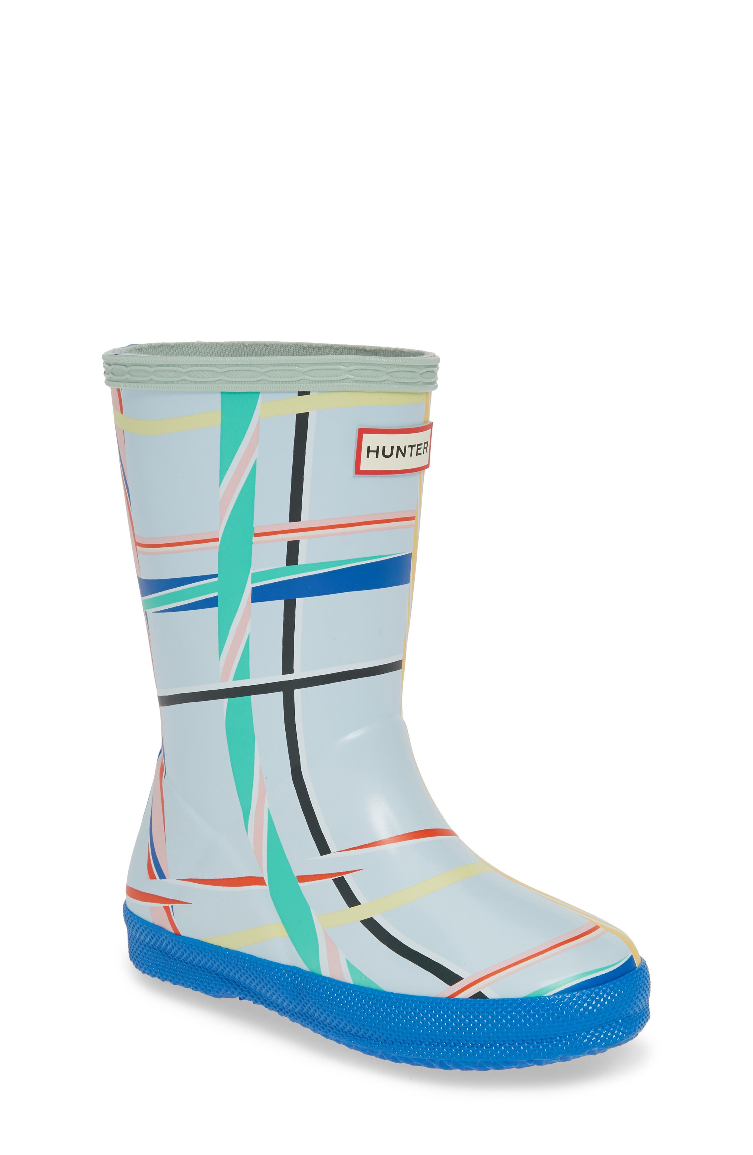 Hunter Tartan Waterproof Rain Boot