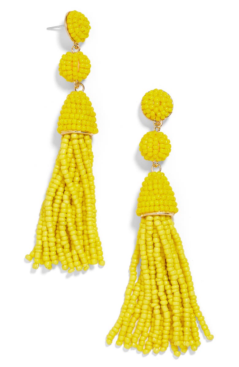 Baublebar Accessories GRANITA BEADED TASSEL EARRINGS