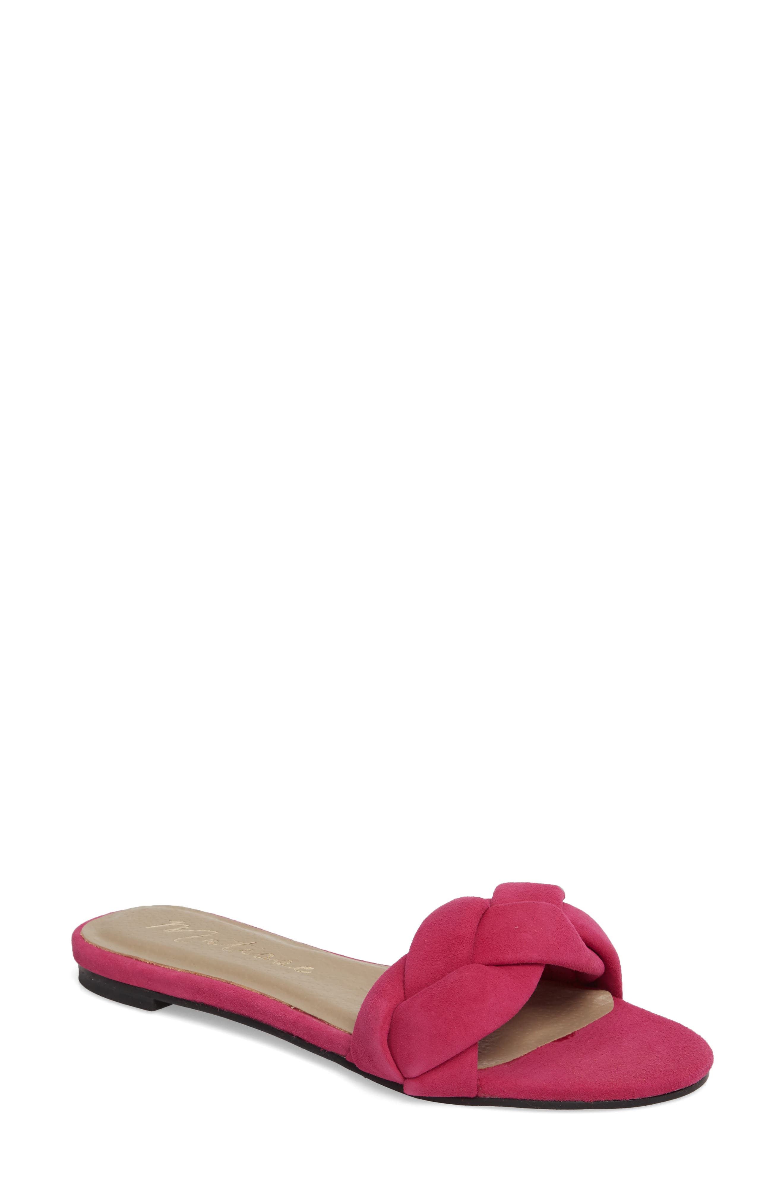 Matisse Georgie Slide Sandal, Pink