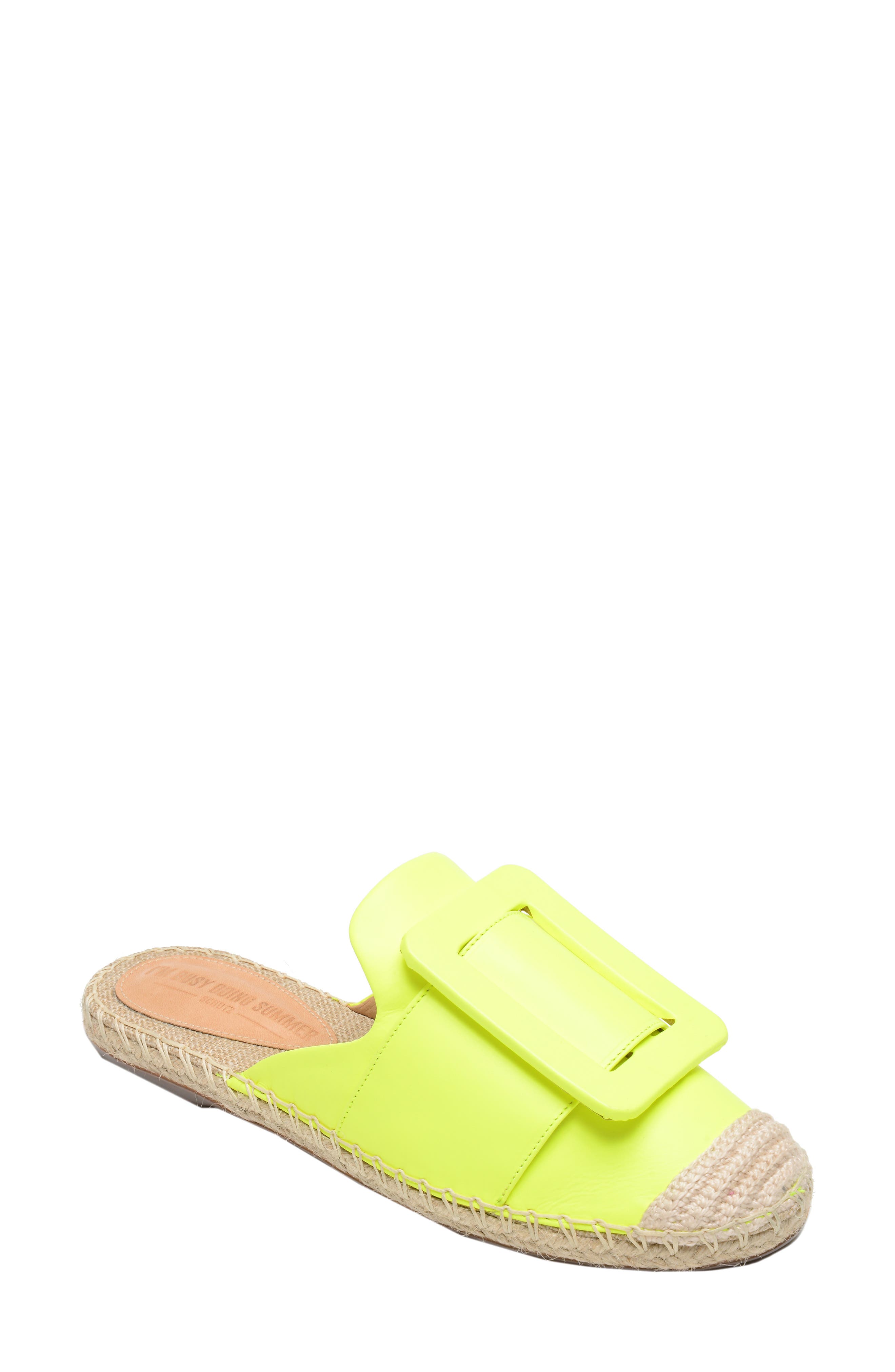Schutz Leandrine Mule, Yellow
