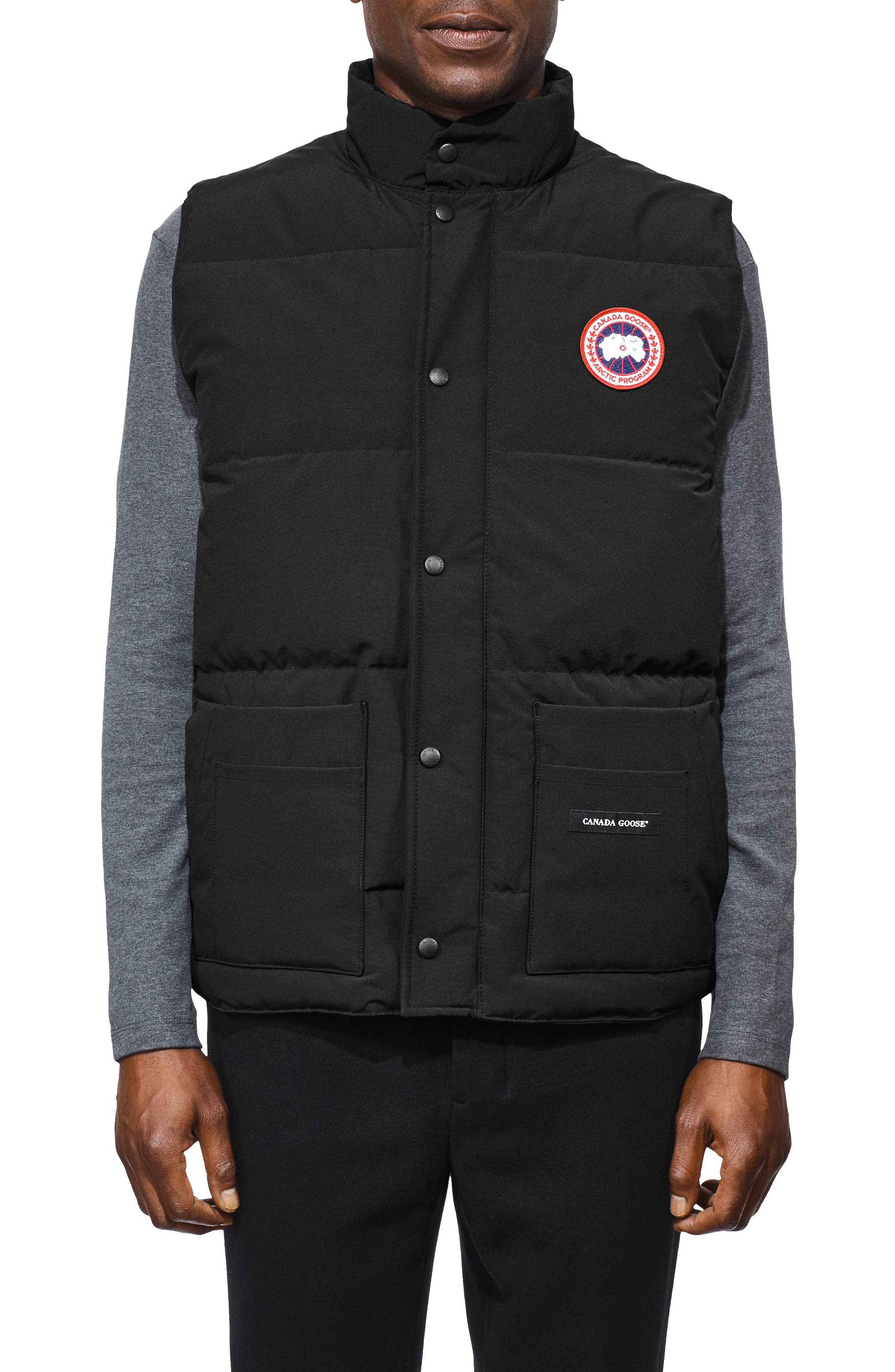 Canada Goose Freestyle Regular Fit Down Vest, Black