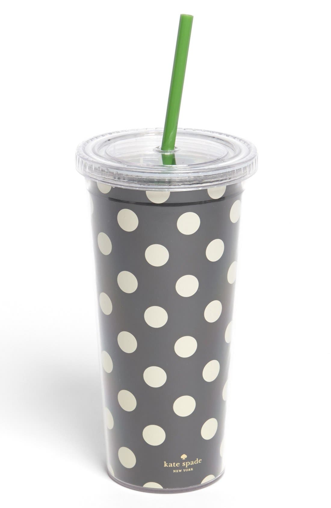 kate spade new york polka dot insulated tumbler Nordstrom