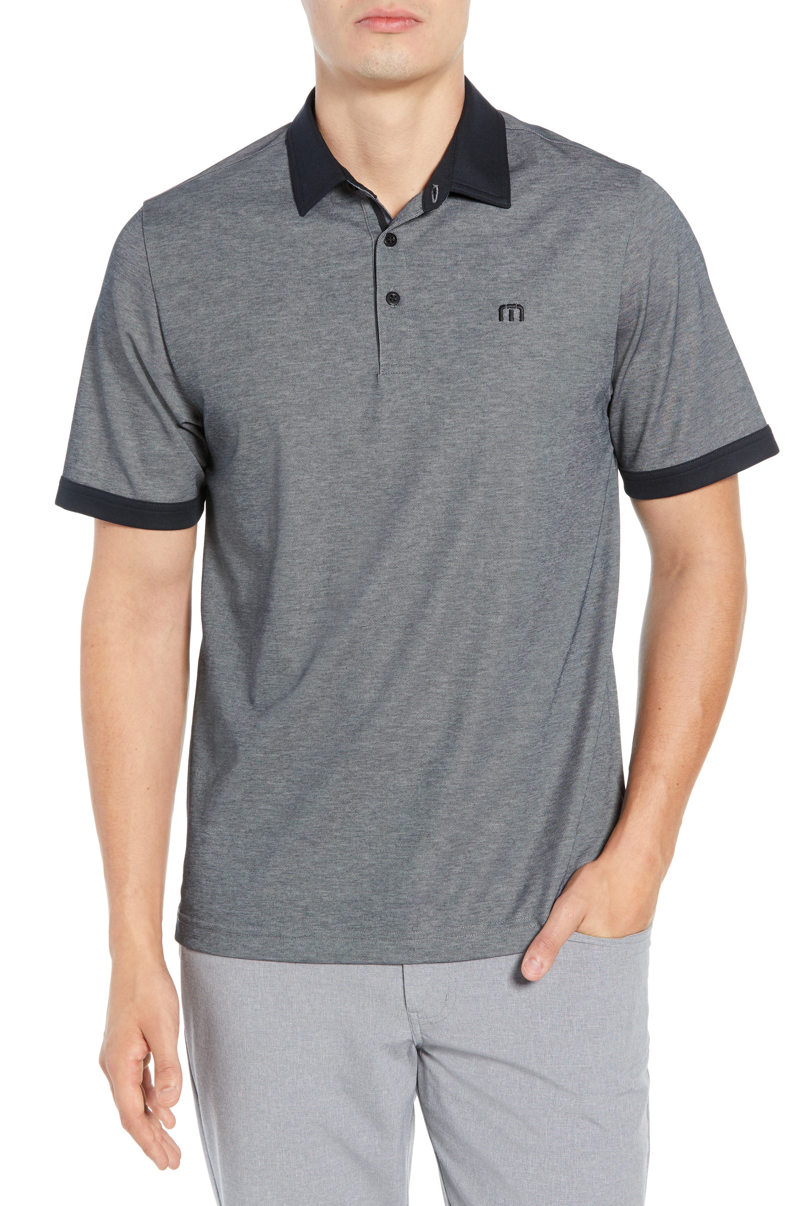 Travis Mathew Fantastico Pique Polo, Grey