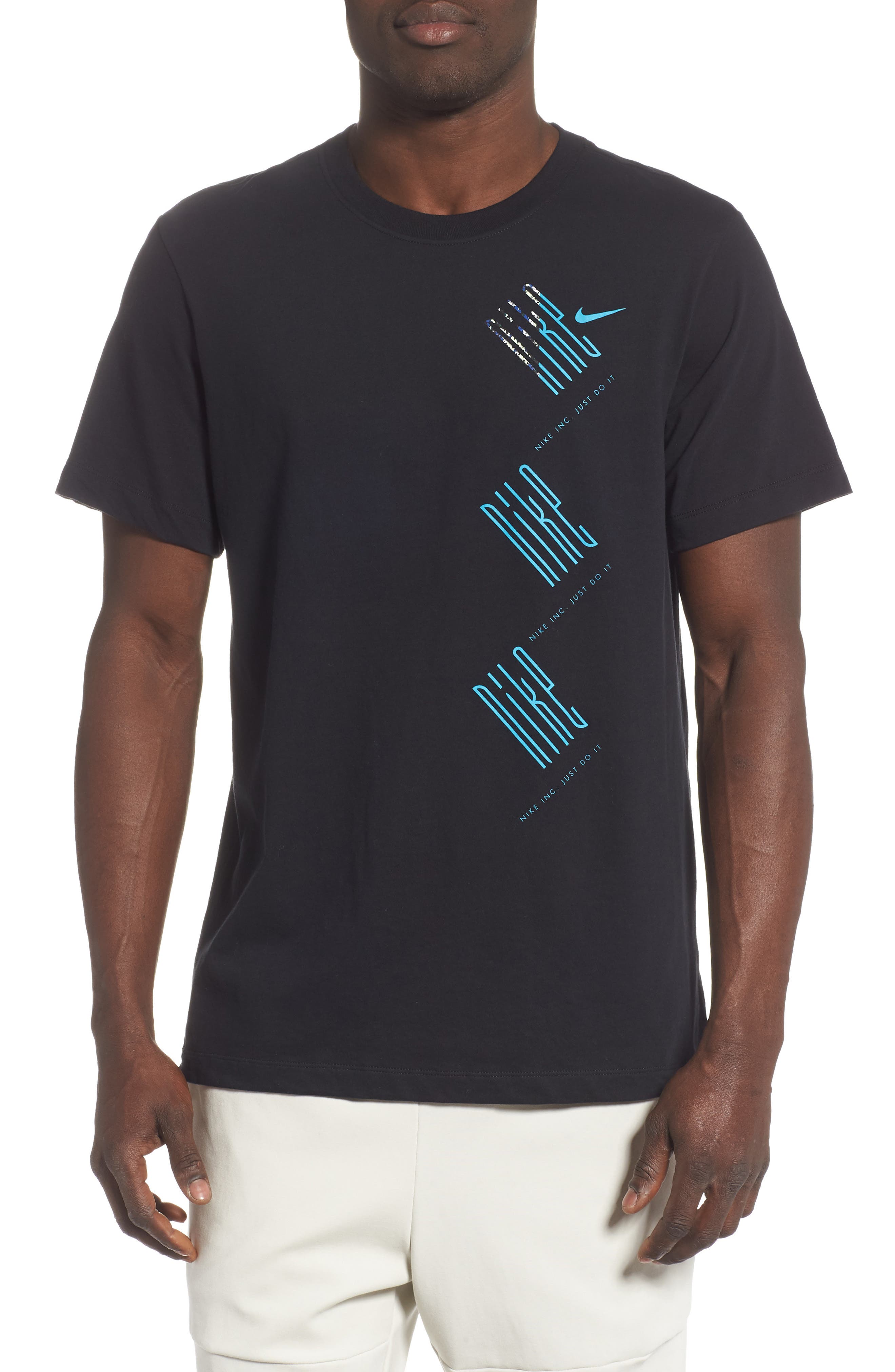 Nike Dry Wild Run T-Shirt Black